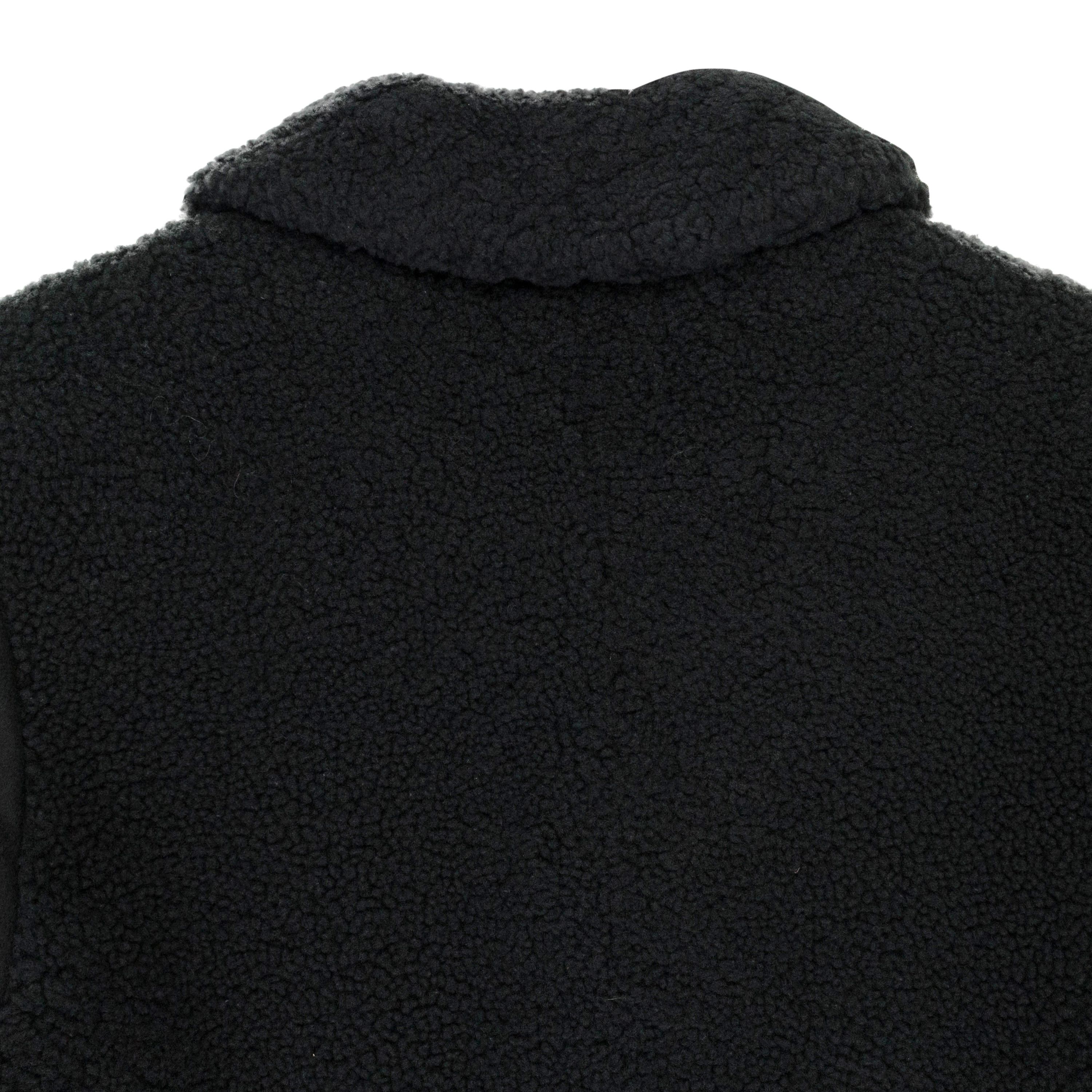 Loro Piana CAPP CARLOW CURLY SHEARLING BLACK COAT SIZE 36 Size XS / US 0-2 / IT 36-38 - 4 Thumbnail