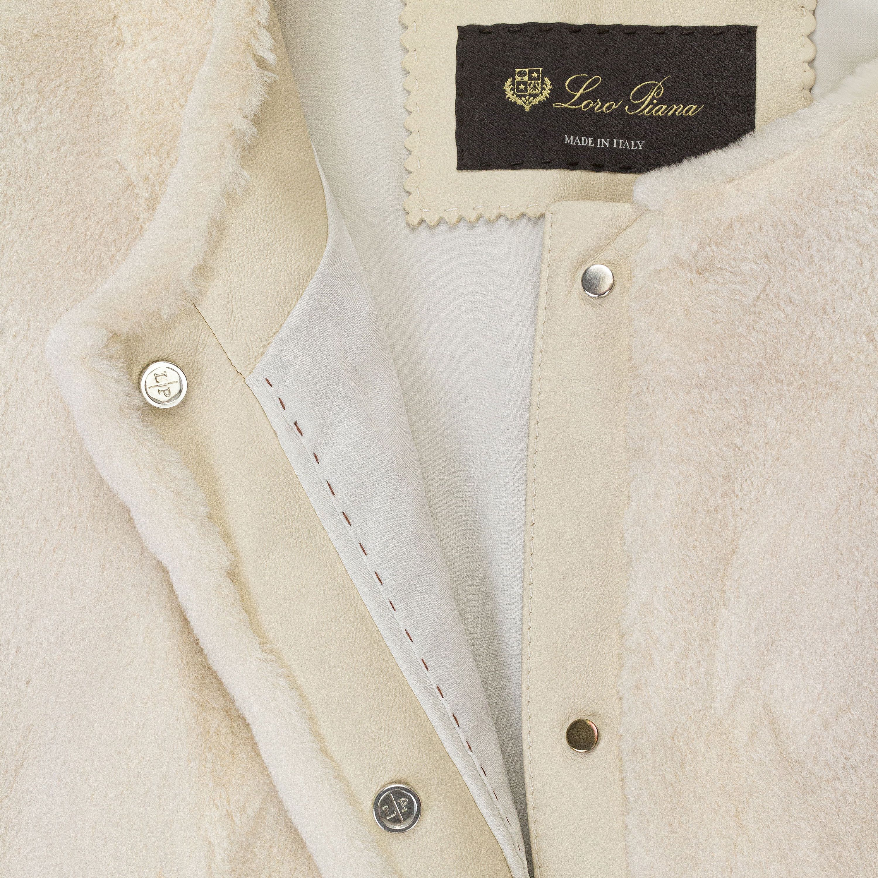 Loro Piana FUR MULTICOLOR JACKET SIZE S Size S / US 4 / IT 40 - 3 Thumbnail
