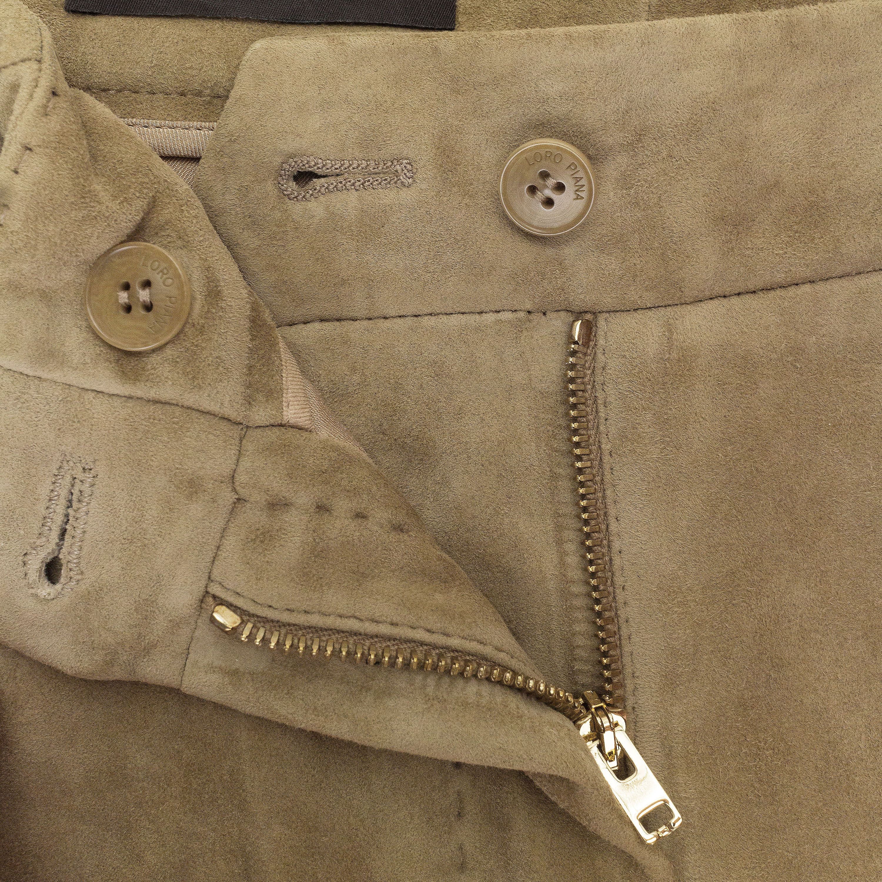 Loro Piana SKINNY LEG BROWN PANTS SIZE 40 Size 40" / US 18 - 3 Thumbnail