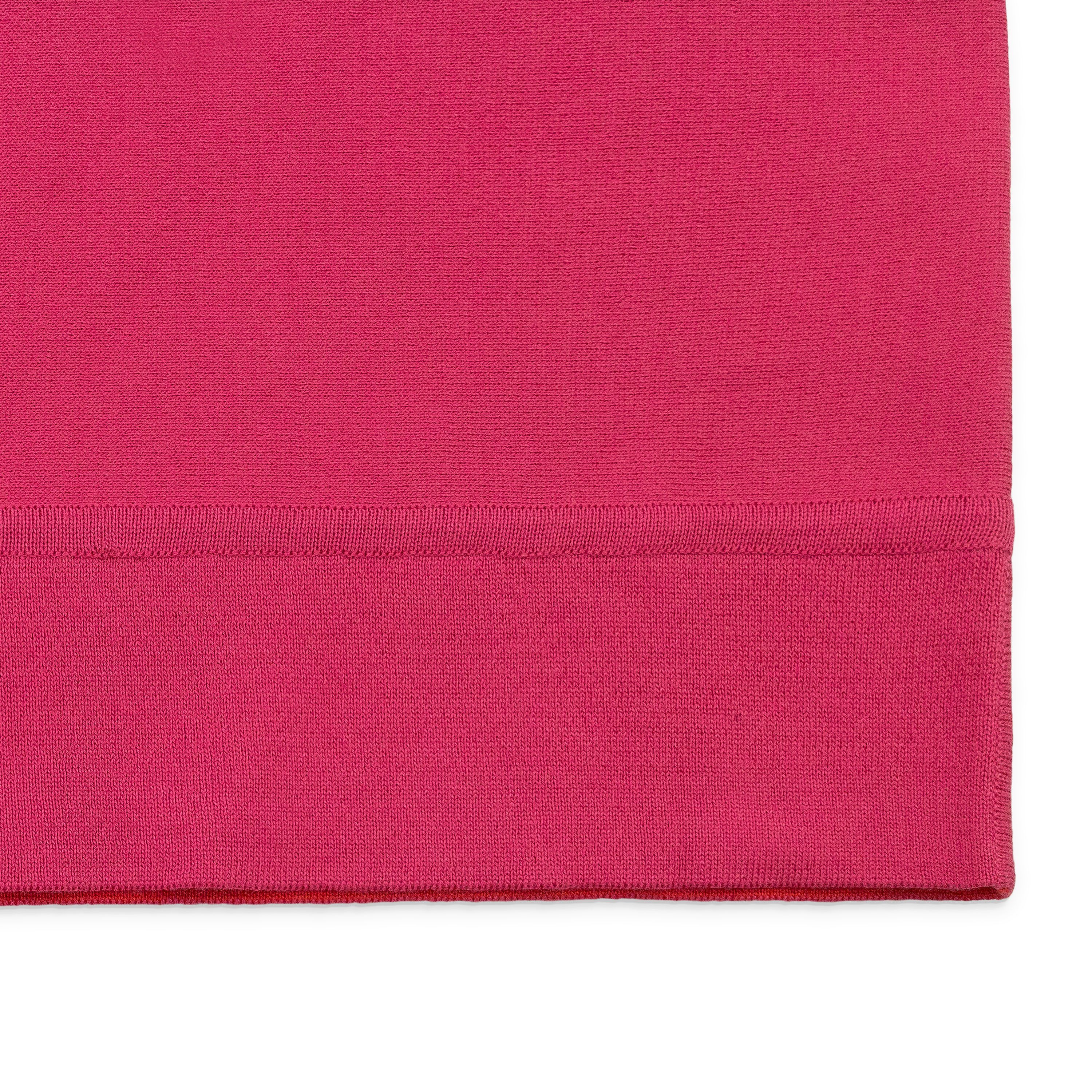 Loro Piana BATEAU NECKLINE FUCHSIA BLOUSE SIZE M Size M / US 6-8 / IT 42-44 - 4 Thumbnail