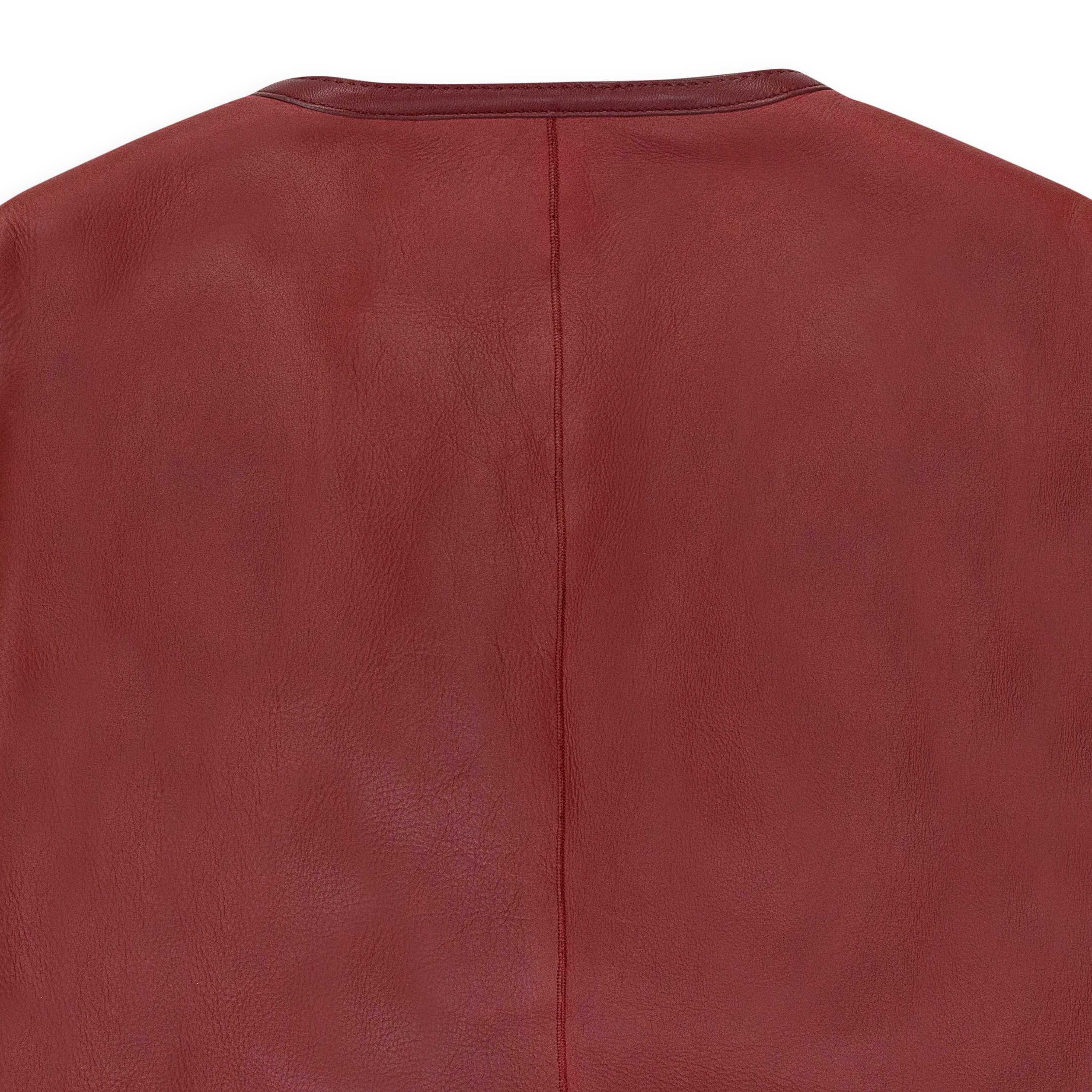 Loro Piana EVENING MAROON JACKET SIZE 38 Size XS / US 0-2 / IT 36-38 - 4 Thumbnail