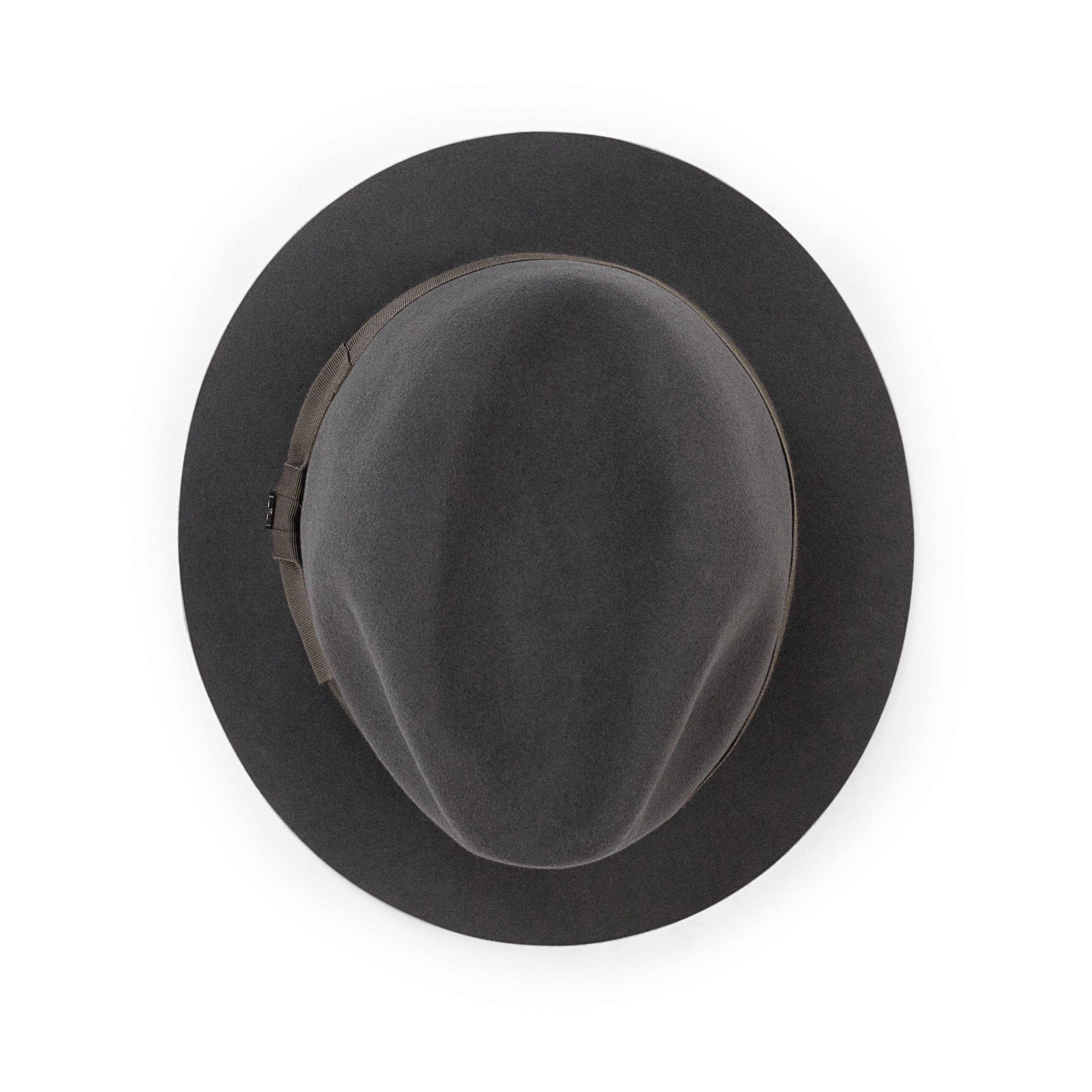 Loro Piana RABBIT GRAY FEDORA HAT SIZE M Size ONE SIZE - 4 Thumbnail