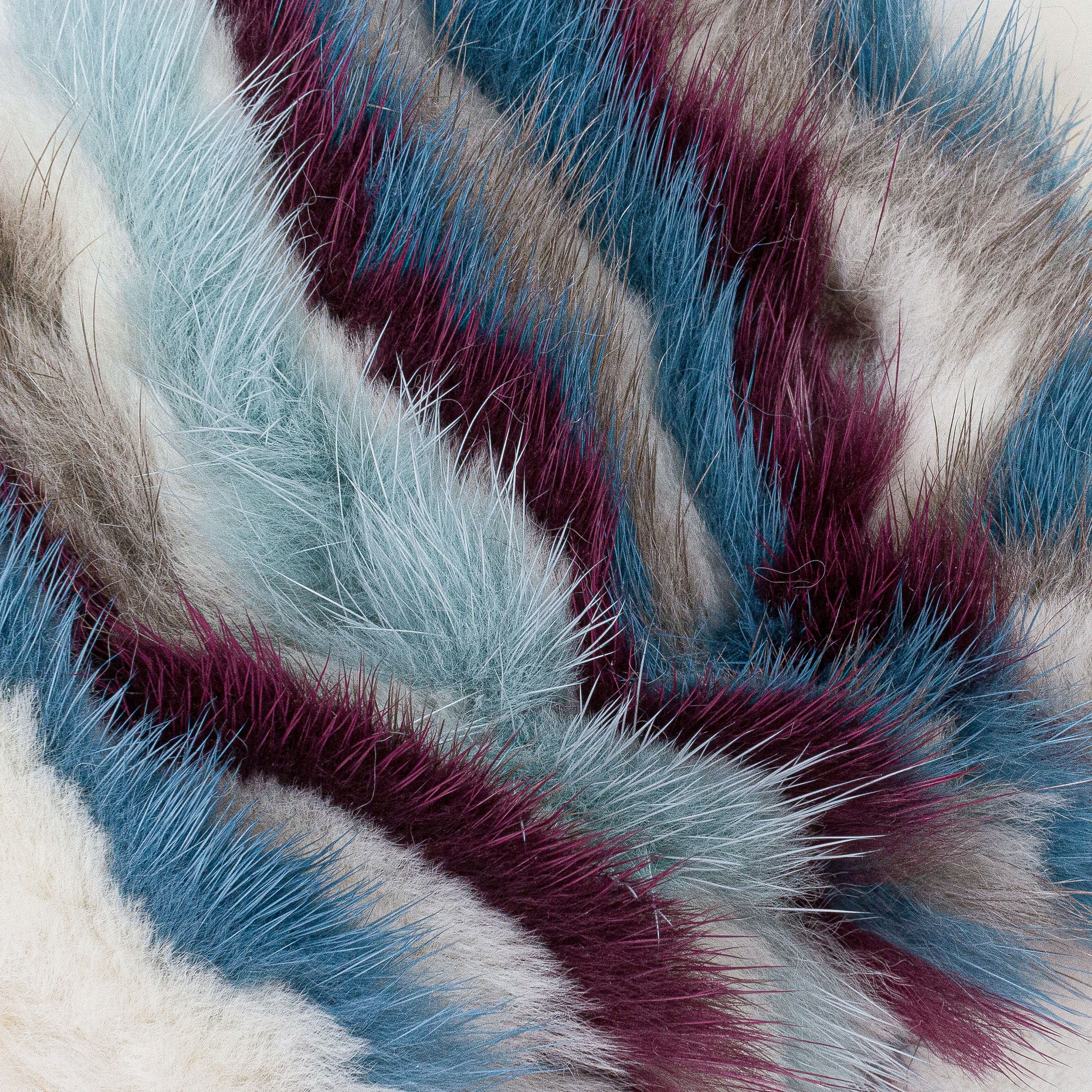 Loro Piana MINK WAVE MULTICOLOR LACE COVER SIZE OS Size ONE SIZE - 5 Thumbnail