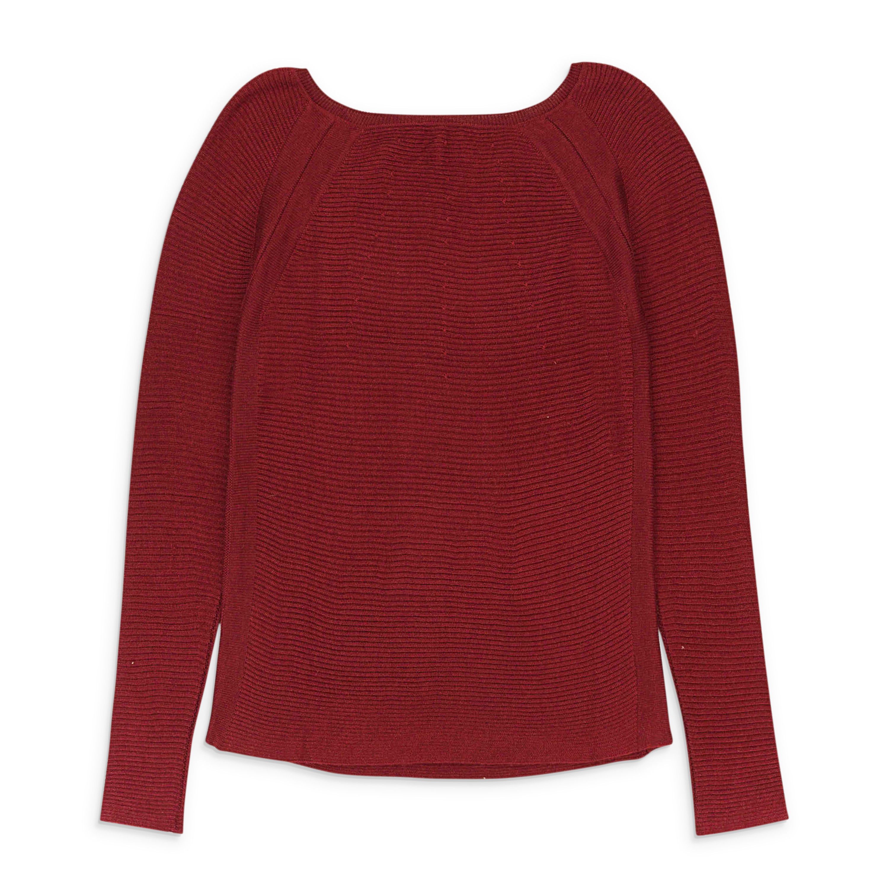 Loro Piana CASHMERE SET BURGUNDY SWEATER SIZE 40 Size S / US 4 / IT 40 - 2 Thumbnail