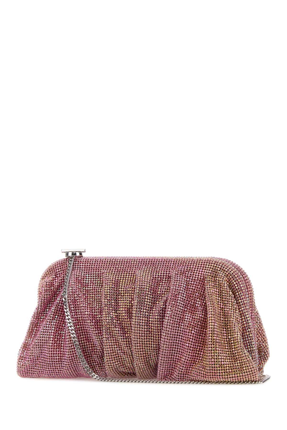 Benedetta Bruzziches Embellished Fabric Large Venus Clutch Size ONE SIZE - 2 Thumbnail