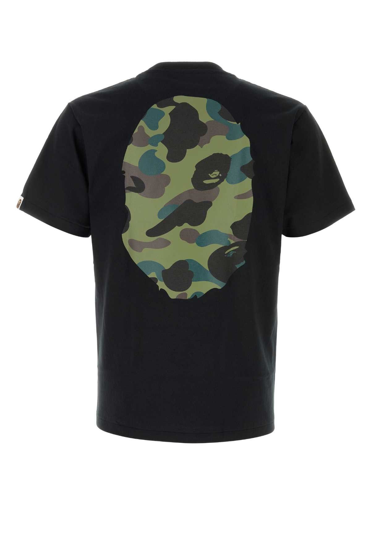 Bape Black Cotton 1St Camo T-Shirt Size US L / EU 52-54 / 3 - 2 Thumbnail