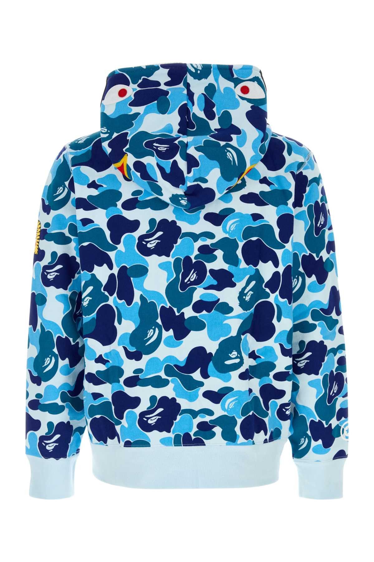 Bape Printed Cotton Abc Camo 2Nd Shark Sweatshirt Size US XL / EU 56 / 4 - 2 Thumbnail