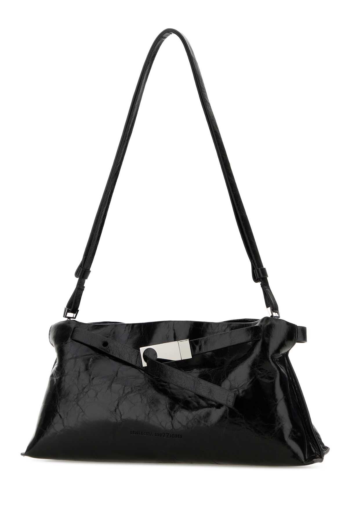 Benedetta Bruzziches Black Leather Mame Shoulder Bag Size ONE SIZE - 2 Thumbnail