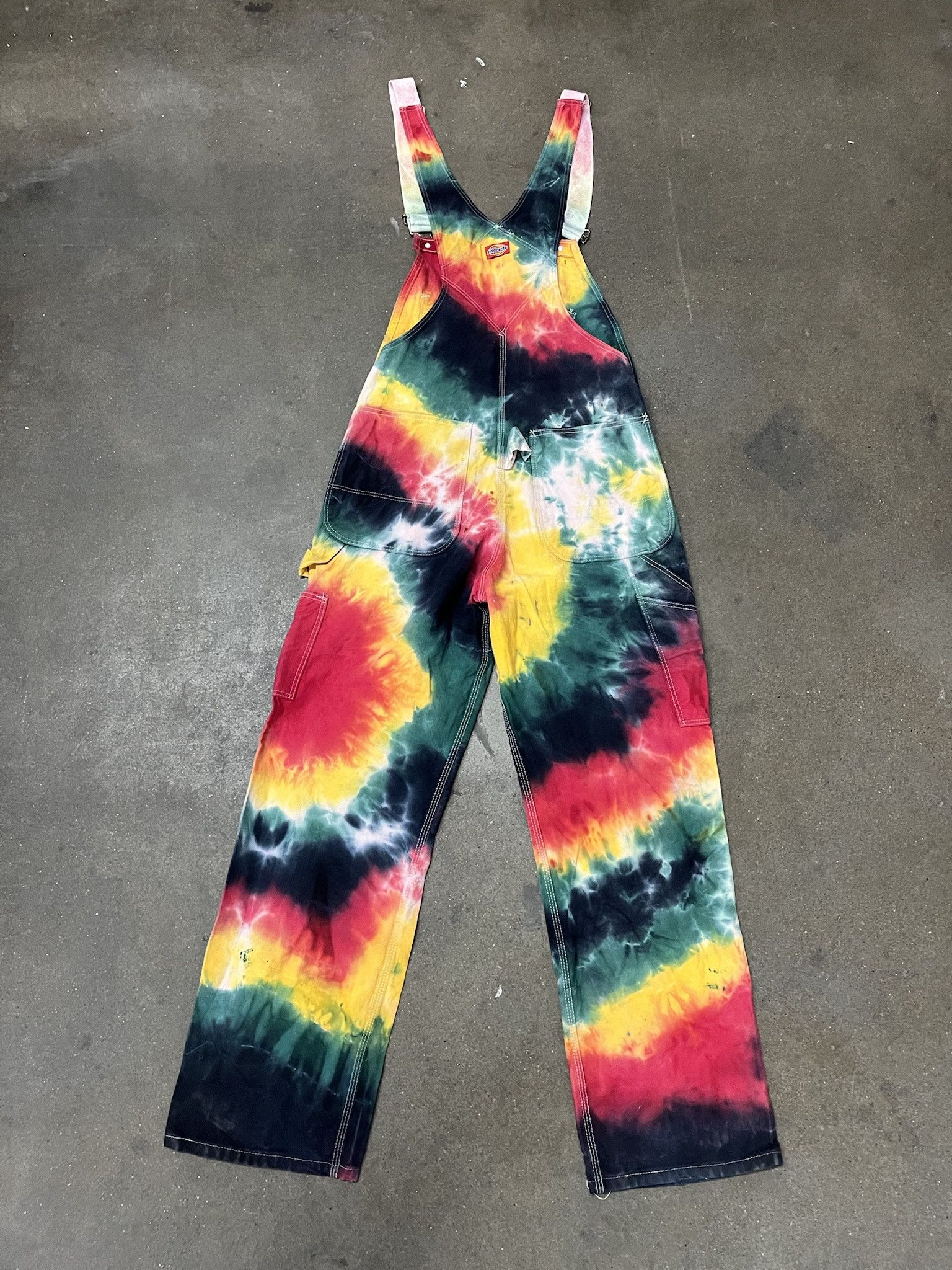 Carhartt × Dickies Vintage 2000s Dickies Tie Dye Painter Oceralls Size 33 Size US S / EU 44-46 / 1 - 5 Thumbnail