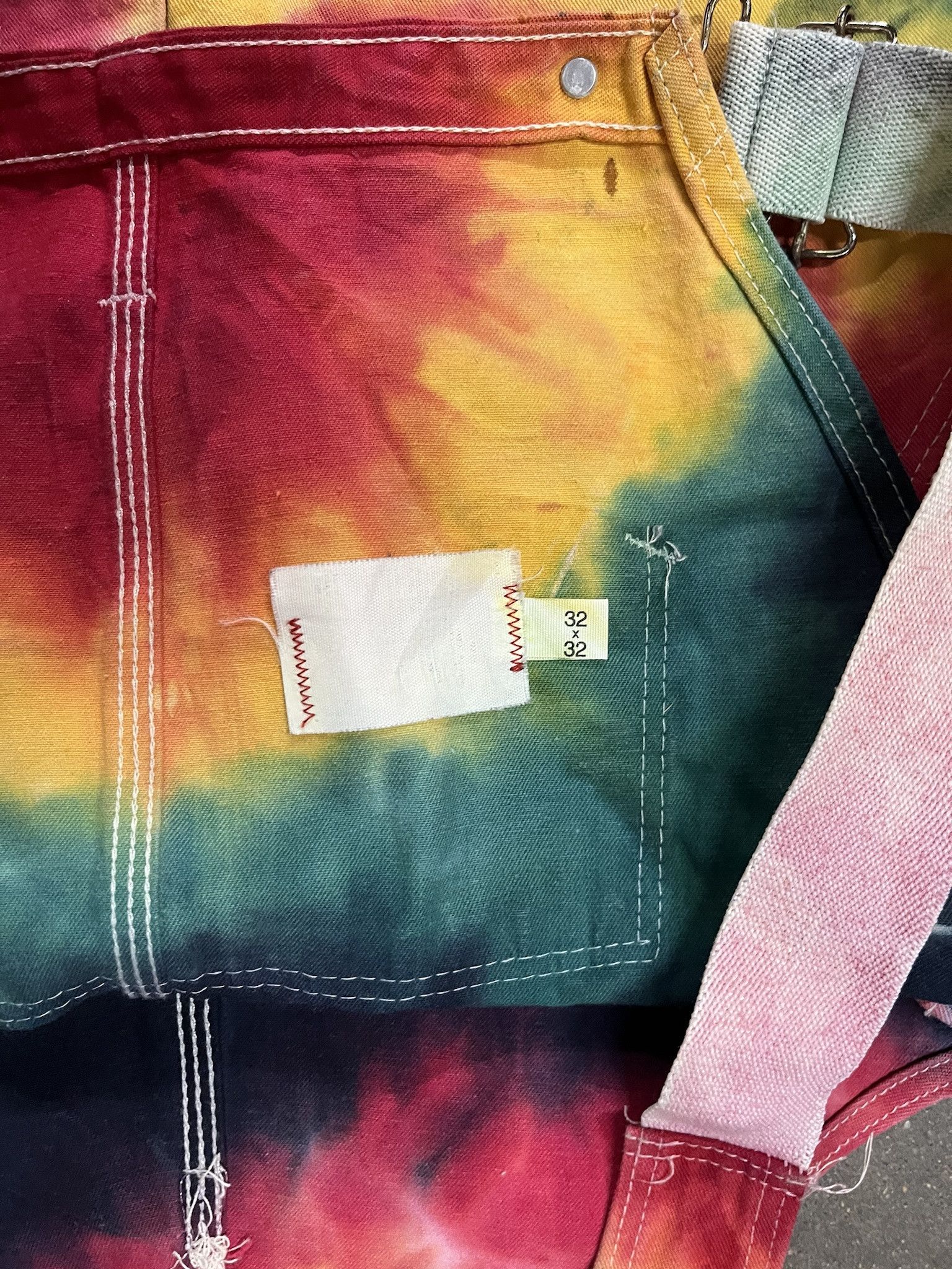 Carhartt × Dickies Vintage 2000s Dickies Tie Dye Painter Oceralls Size 33 Size US S / EU 44-46 / 1 - 4 Thumbnail