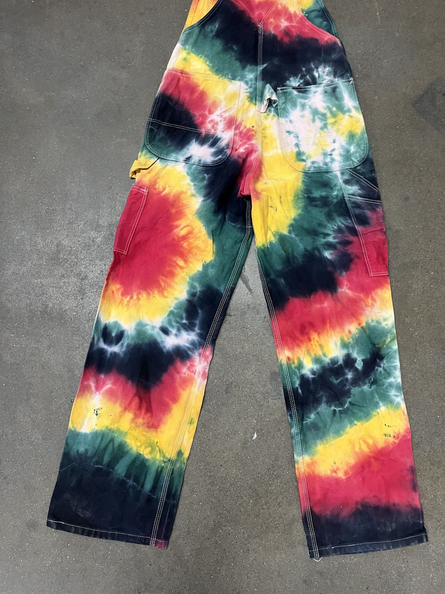 Carhartt × Dickies Vintage 2000s Dickies Tie Dye Painter Oceralls Size 33 Size US S / EU 44-46 / 1 - 7 Thumbnail
