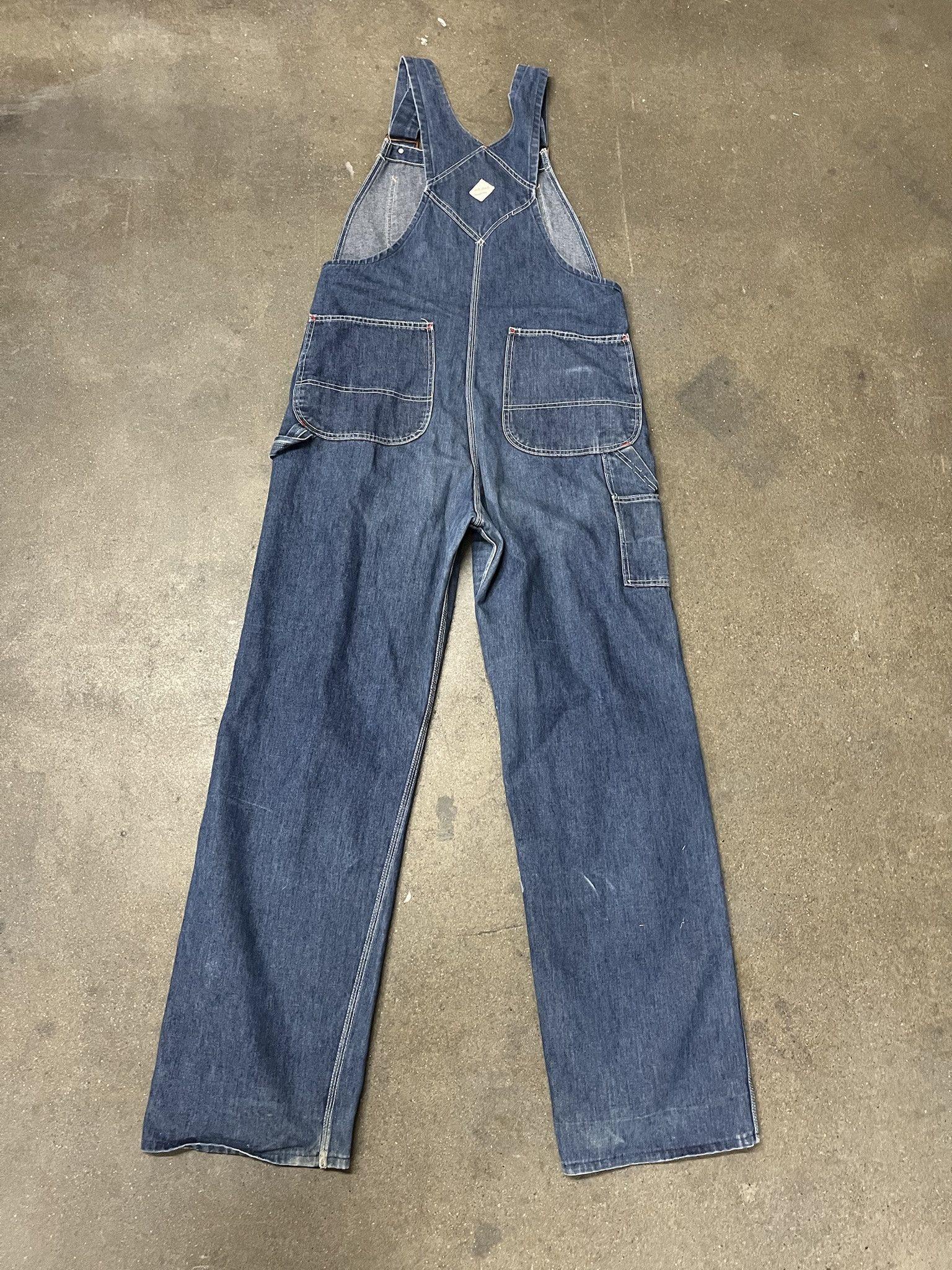 Carhartt × Vintage Vintage 1990s Big Mac Denim Overalls Size 39 Size US 39 - 6 Thumbnail