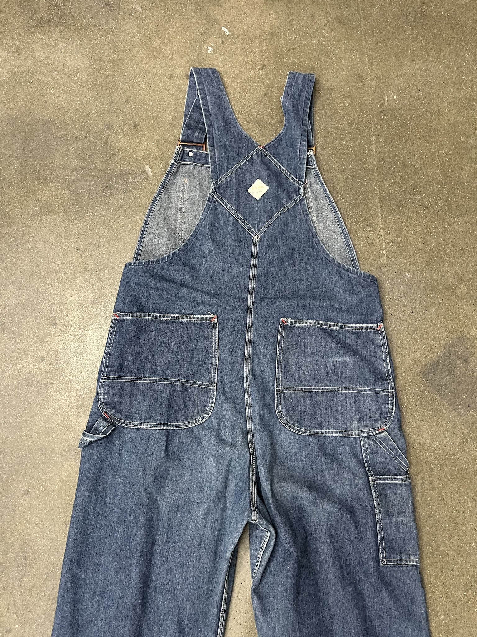 Carhartt × Vintage Vintage 1990s Big Mac Denim Overalls Size 39 Size US 39 - 7 Thumbnail
