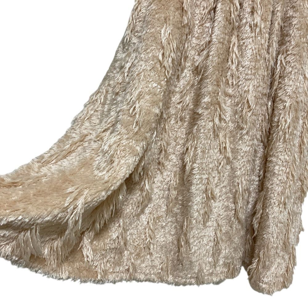 Other Other SEVEN TEN by MIHO KAWAHITO Feather Yarn Flare Skirt Textile Skirts 7A309 DUTY FREE for USA Size ONE SIZE - 3 Thumbnail