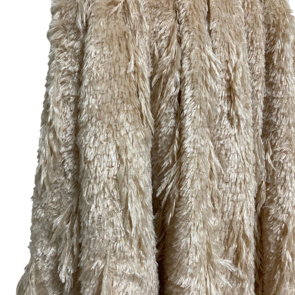 Other Other SEVEN TEN by MIHO KAWAHITO Feather Yarn Flare Skirt Textile Skirts 7A309 DUTY FREE for USA Size ONE SIZE - 2 Thumbnail