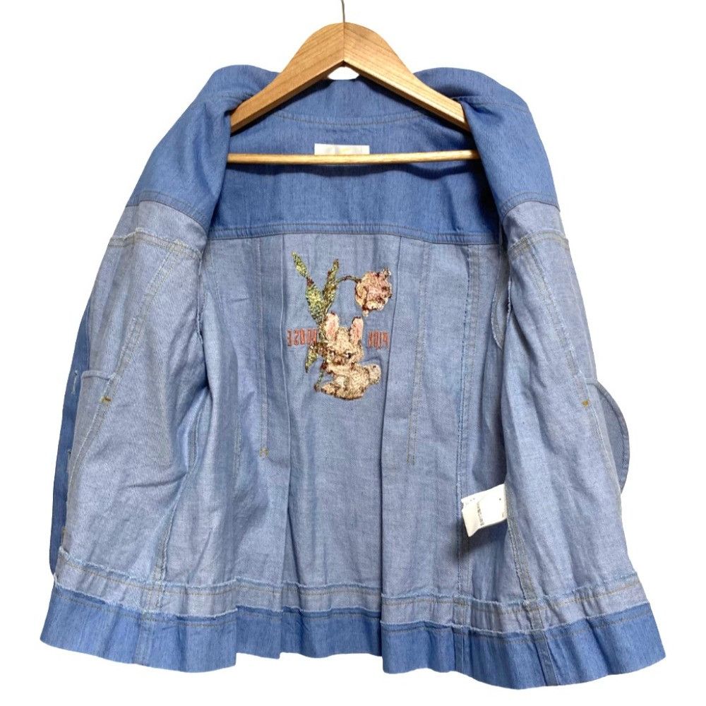 Other Other PINK HOUSE Denim Jacket Textile Outerwear A2151FJ367 DUTY FREE for USA Size ONE SIZE - 3 Thumbnail