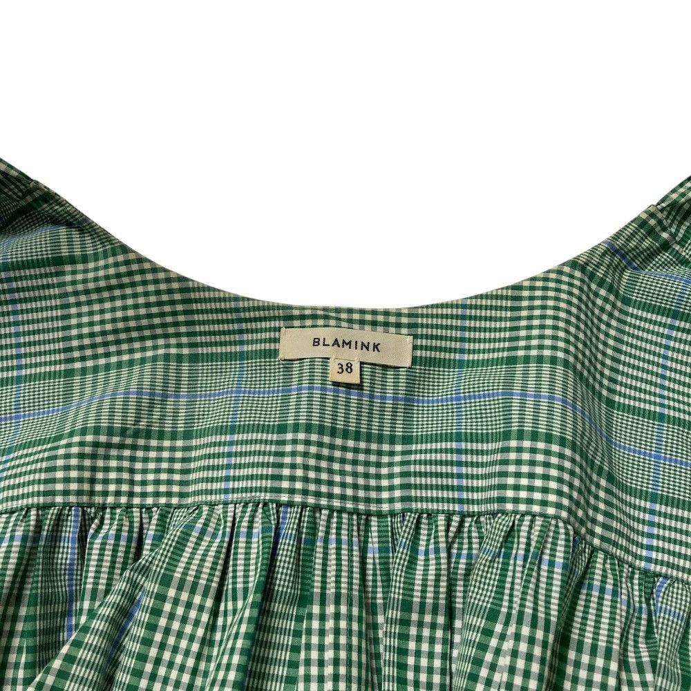 Other Other Blamink Check Wrap Waist Tie Dress Textile Dresses DUTY FREE for USA Size ONE SIZE - 7 Thumbnail