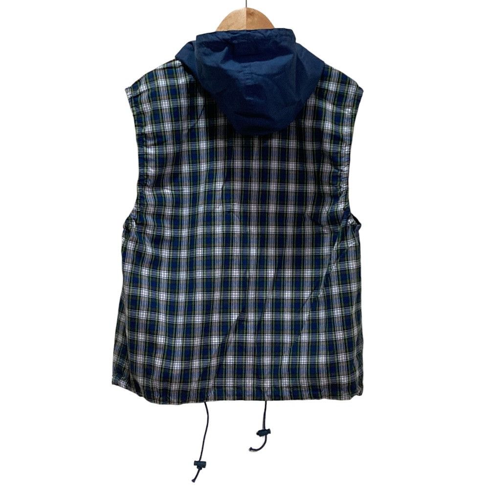 Other Other Karl Helmut Cotton Reversible Hoodie Vest Textile Tops DUTY FREE for USA Size ONE SIZE - 4 Thumbnail