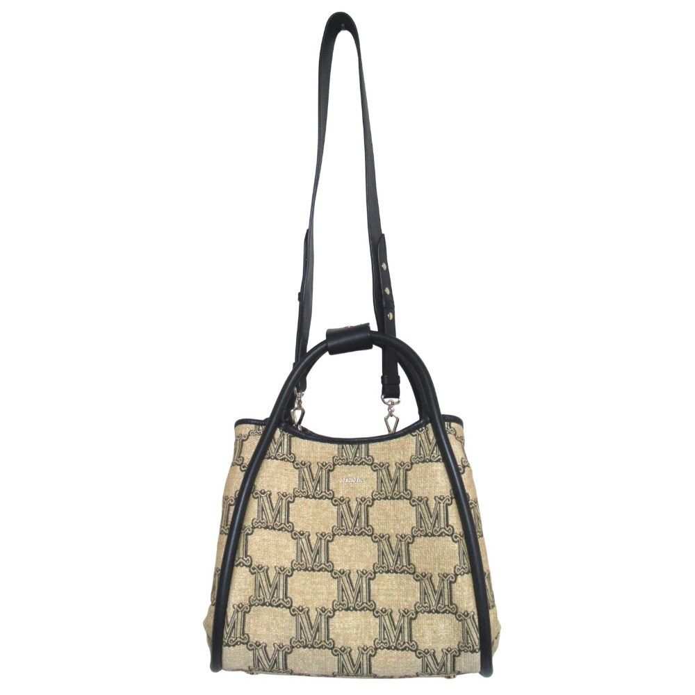 Max Mara Max Mara Max Mara Glam Marine Nylon 2way Tote Bag Textile Tote Bag DUTY FREE for USA Size ONE SIZE - 2 Thumbnail
