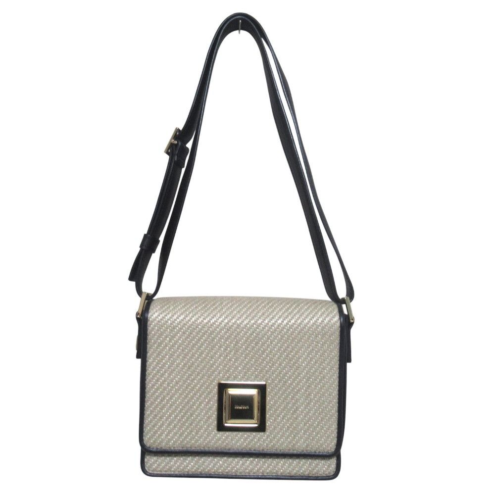 Max Mara Max Mara Max Mara Small MM Cotton Nylon Crossbody Shoulder Bag Textile Crossbody Bag DUTY FREE for USA Size ONE SIZE - 2 Thumbnail