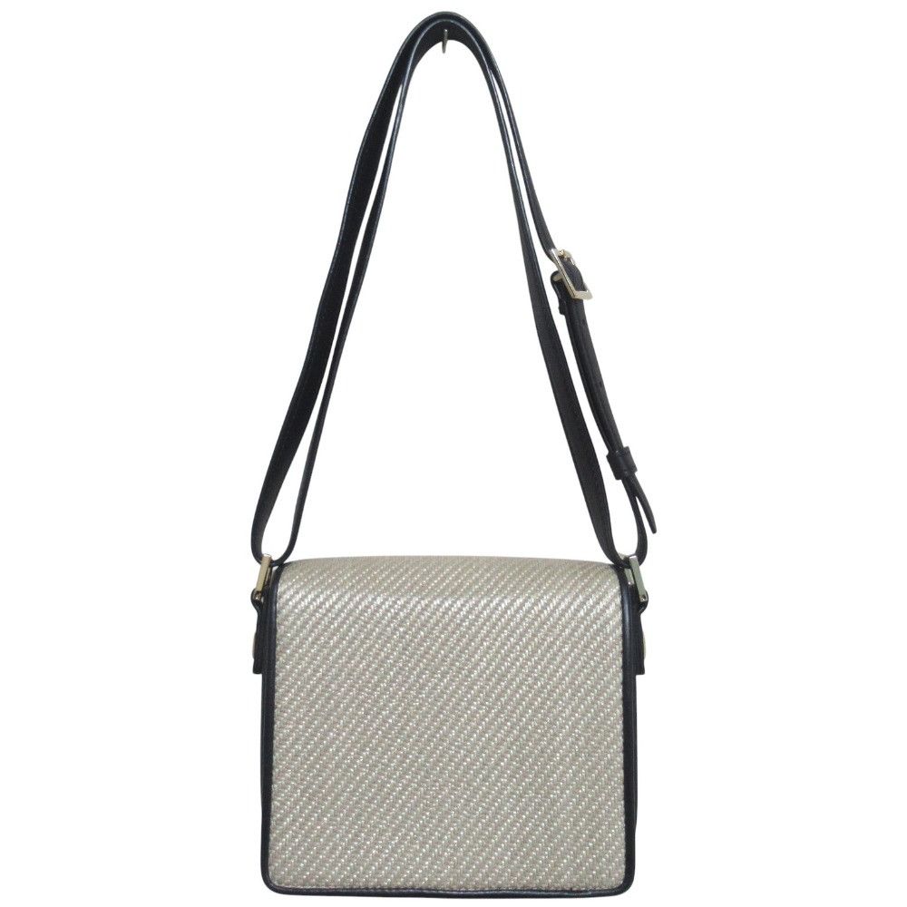 Max Mara Max Mara Max Mara Small MM Cotton Nylon Crossbody Shoulder Bag Textile Crossbody Bag DUTY FREE for USA Size ONE SIZE - 3 Thumbnail