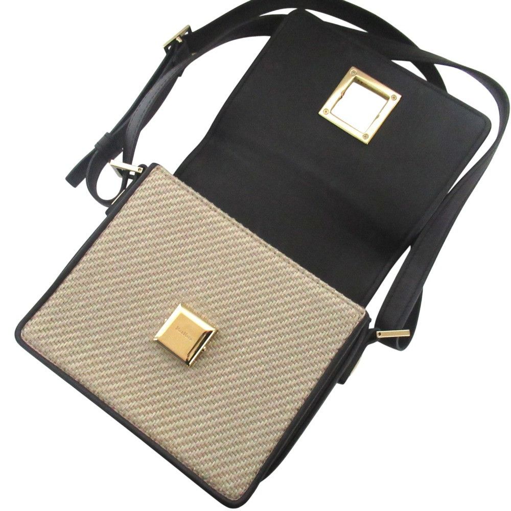 Max Mara Max Mara Max Mara Small MM Cotton Nylon Crossbody Shoulder Bag Textile Crossbody Bag DUTY FREE for USA Size ONE SIZE - 7 Thumbnail