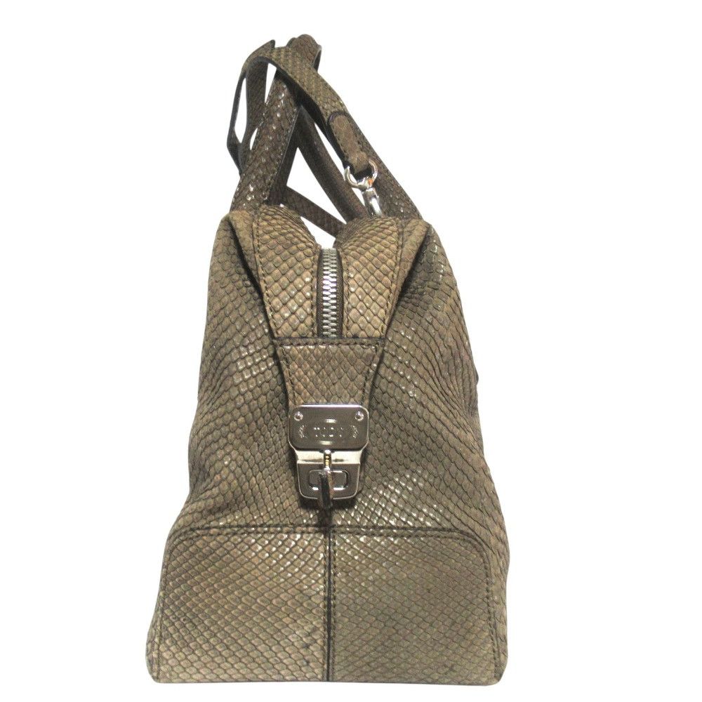 Tod's Tod's Tod’s D Styling Python 2way Bag Leather Shoulder Bag DUTY FREE for USA Size ONE SIZE - 3 Thumbnail
