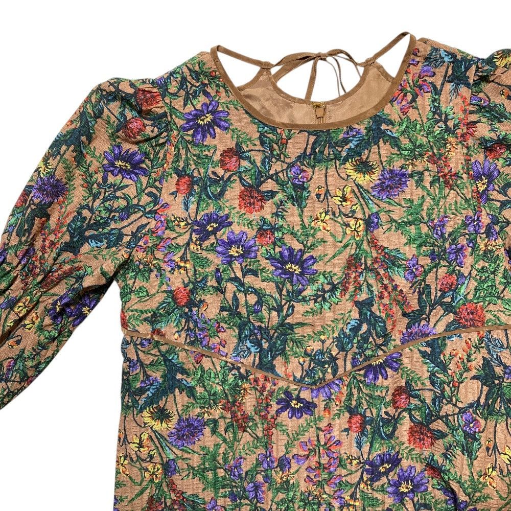 Other Other MUVEIL Gobelin Flower Print Dress Textile Dresses DUTY FREE for USA Size ONE SIZE - 3 Thumbnail