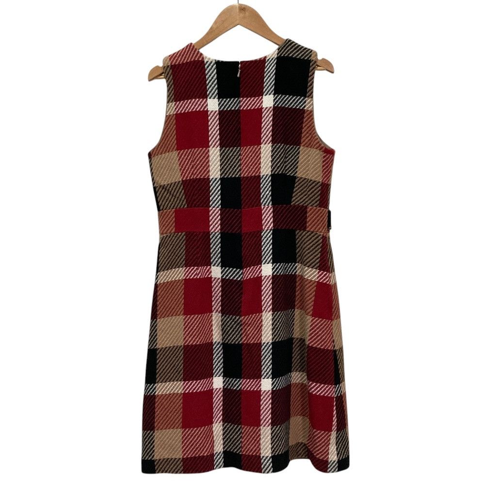 Other Other Blue Label Crestbridge Check Sleeveless Dress Textile Dresses DUTY FREE for USA Size ONE SIZE - 2 Thumbnail