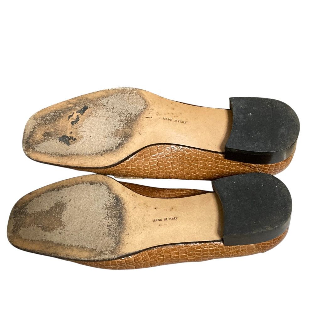 Salvatore Ferragamo Salvatore Ferragamo Salvatore Ferragamo Gancini Leather Loafers Pumps Leather Shoes DUTY FREE for USA Size ONE SIZE - 8 Thumbnail