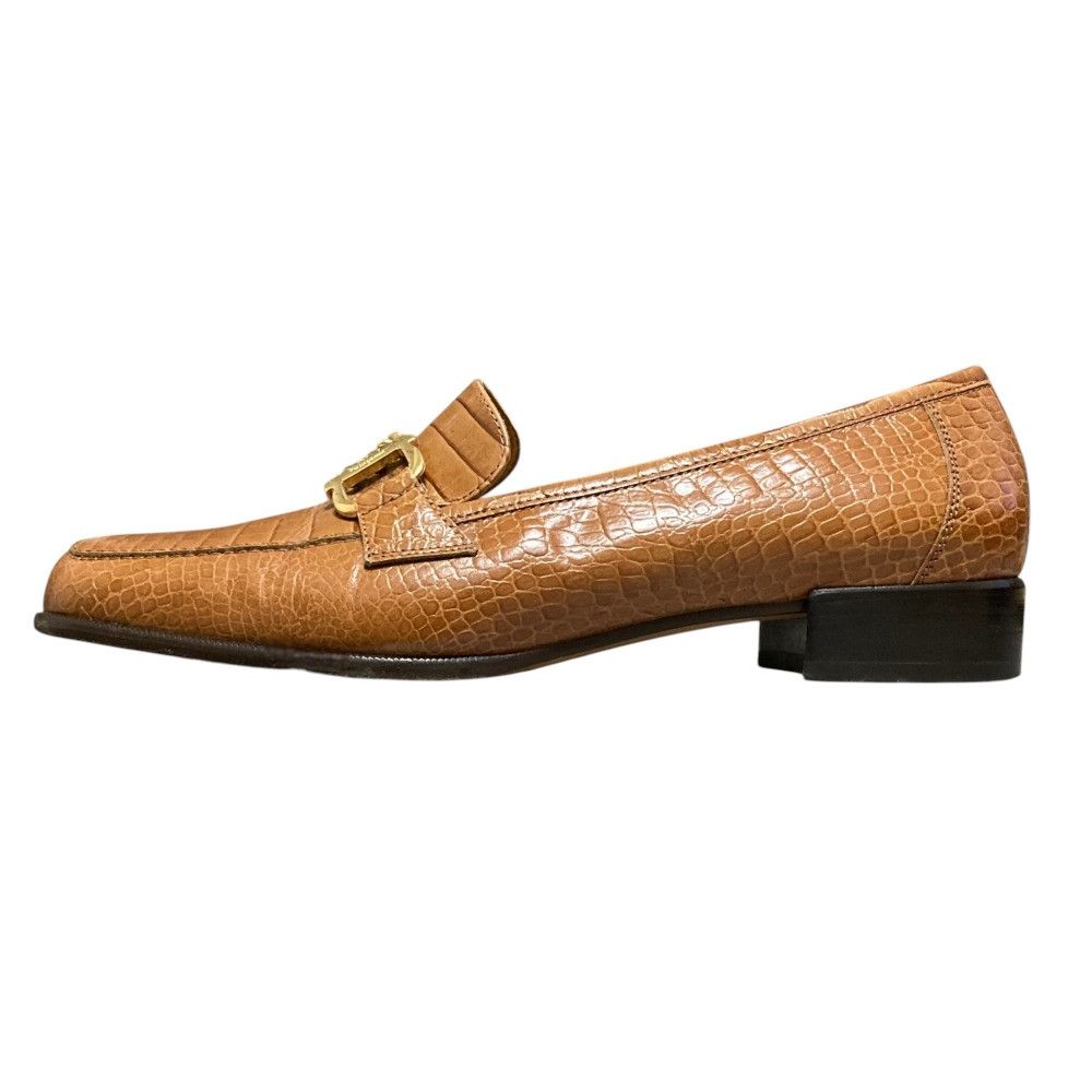 Salvatore Ferragamo Salvatore Ferragamo Salvatore Ferragamo Gancini Leather Loafers Pumps Leather Shoes DUTY FREE for USA Size ONE SIZE - 4 Thumbnail