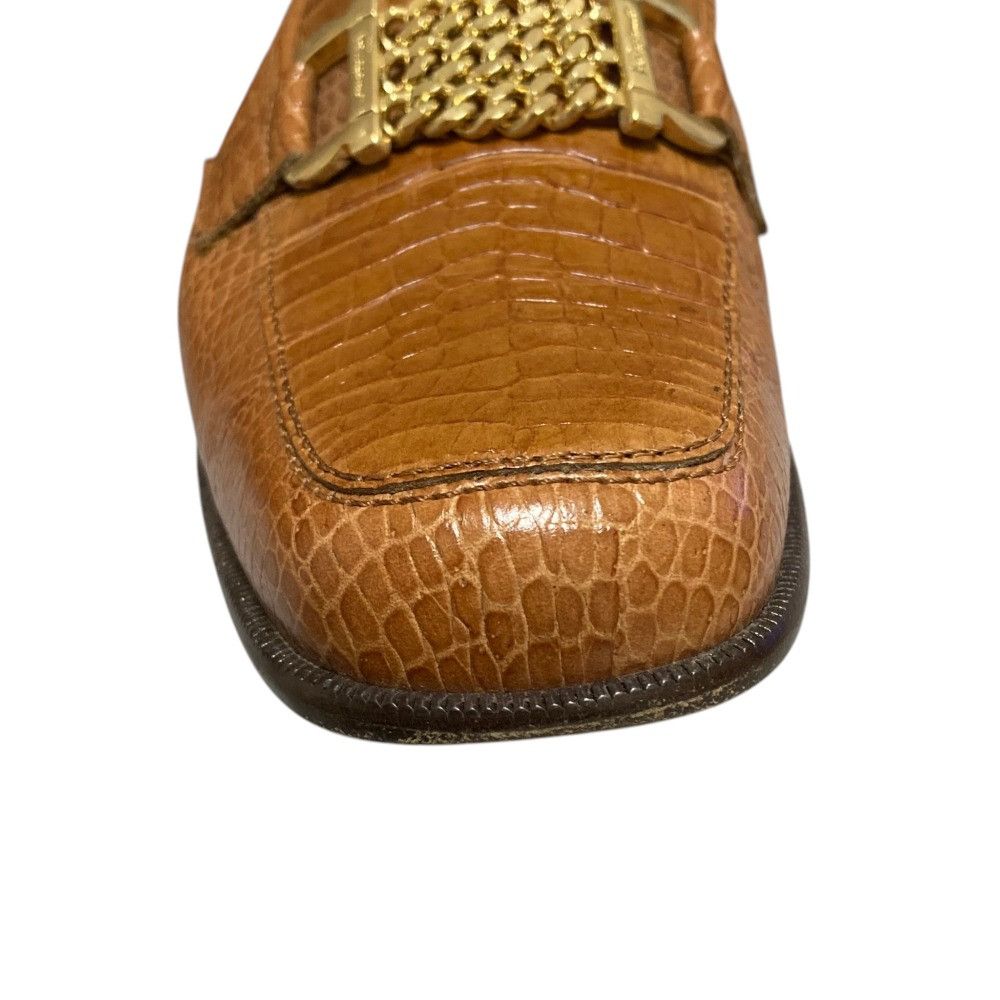 Salvatore Ferragamo Salvatore Ferragamo Salvatore Ferragamo Gancini Leather Loafers Pumps Leather Shoes DUTY FREE for USA Size ONE SIZE - 6 Thumbnail