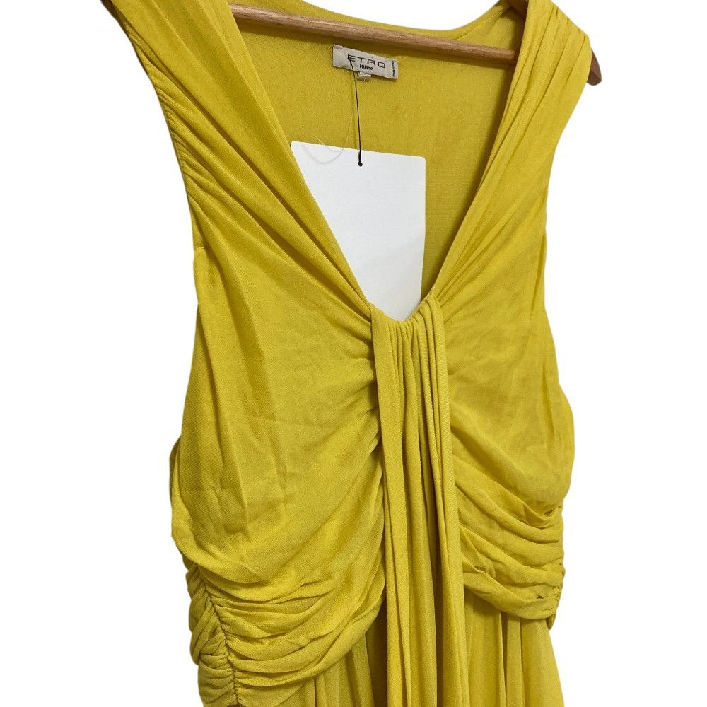 Etro Etro Etro Long Drape Dress Textile Dresses DUTY FREE for USA Size ONE SIZE - 2 Thumbnail