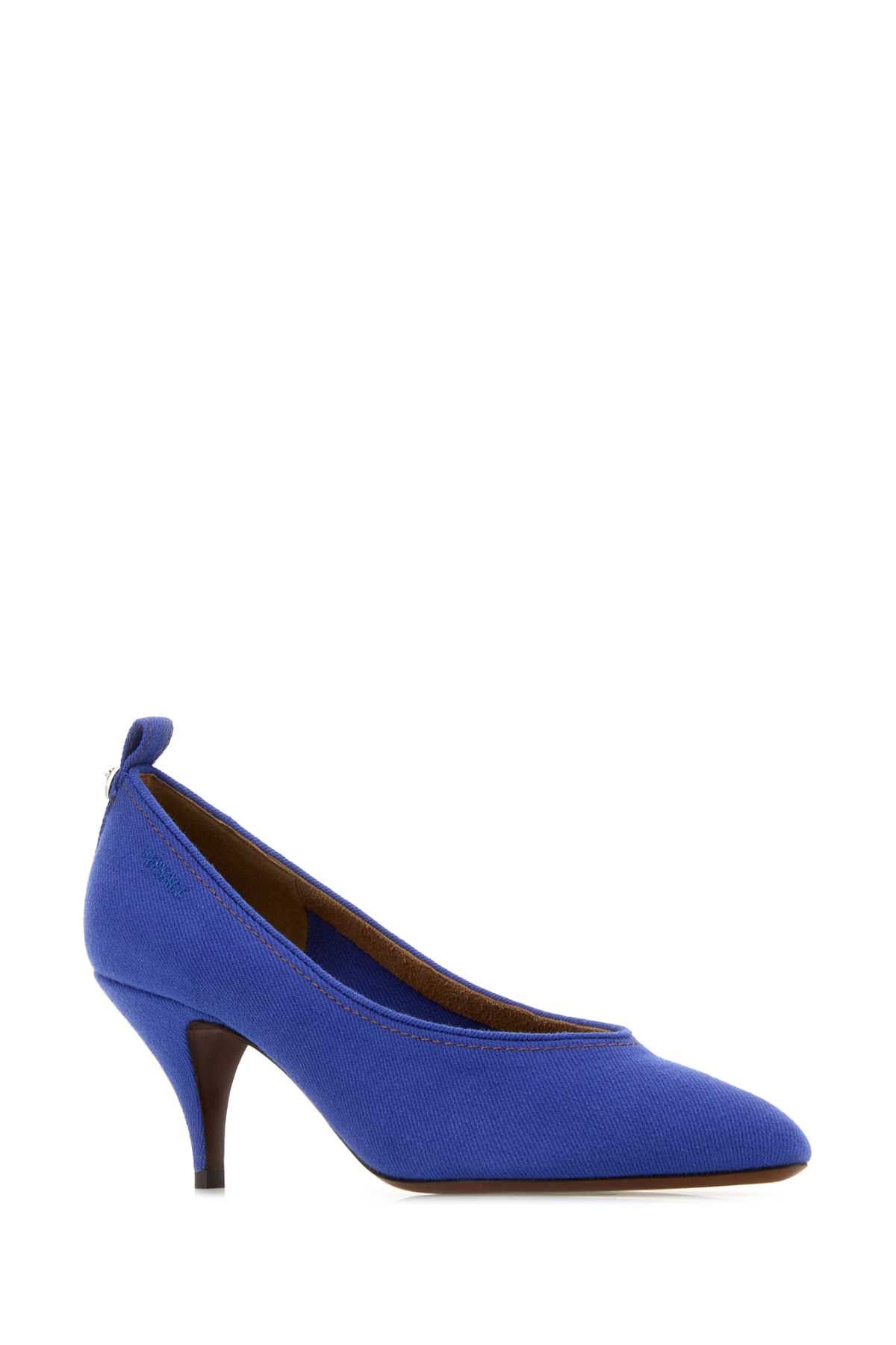 Versace Denim Pumps Size US 8 / IT 38 - 2 Thumbnail
