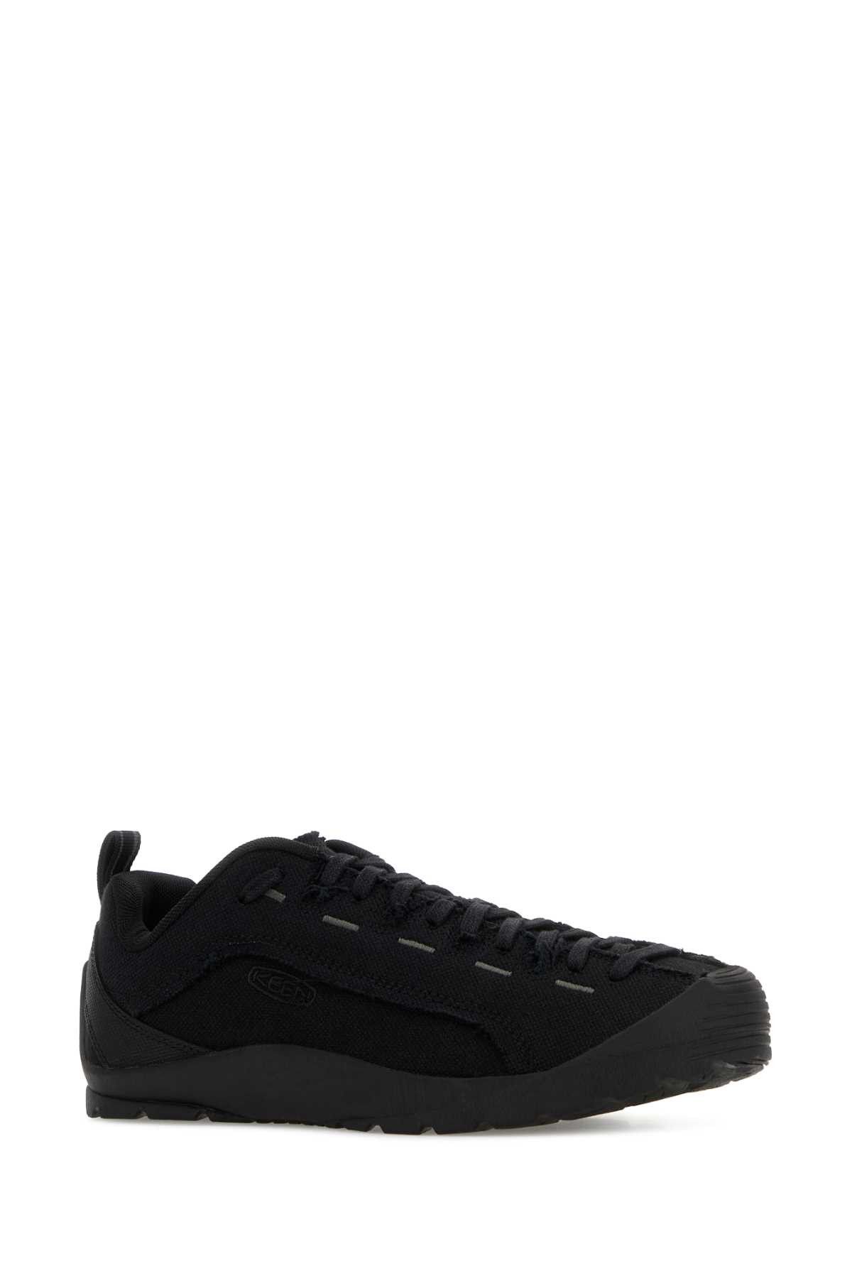 KEEN Black Canvas Jasper Sneakers Size US 7 / IT 37 - 2 Thumbnail