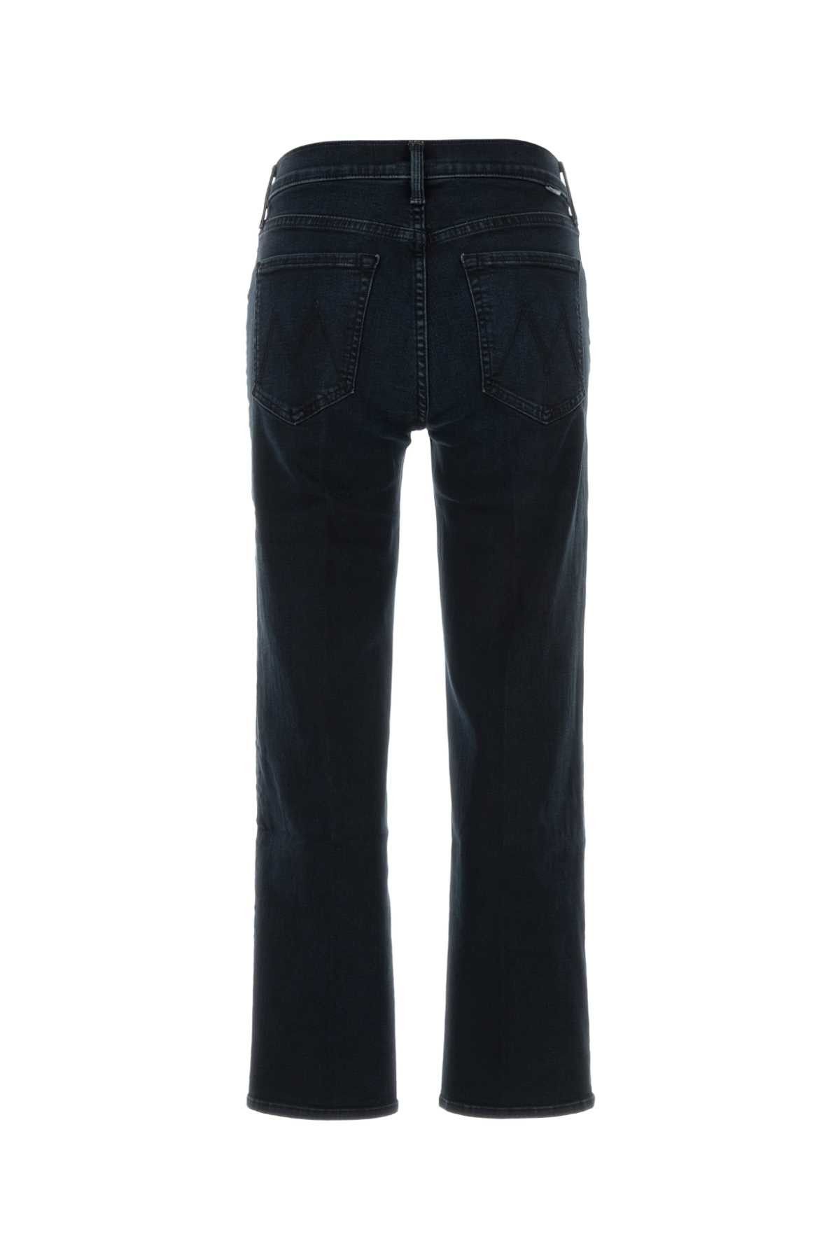 MOTHER Dark Blue Stretch Denim Rambler Jeans Size 32" / US 10 / IT 46 - 2 Thumbnail
