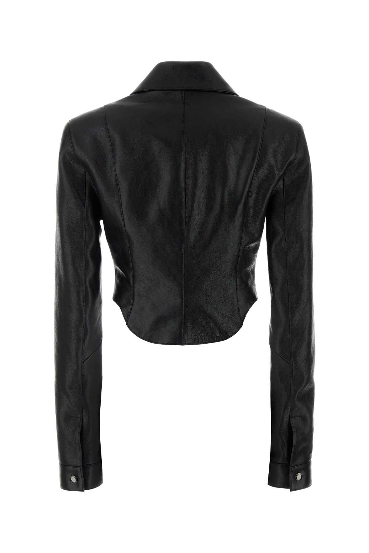 Magda Butrym Black Wool Jacket Size M / US 6-8 / IT 42-44 - 2 Thumbnail