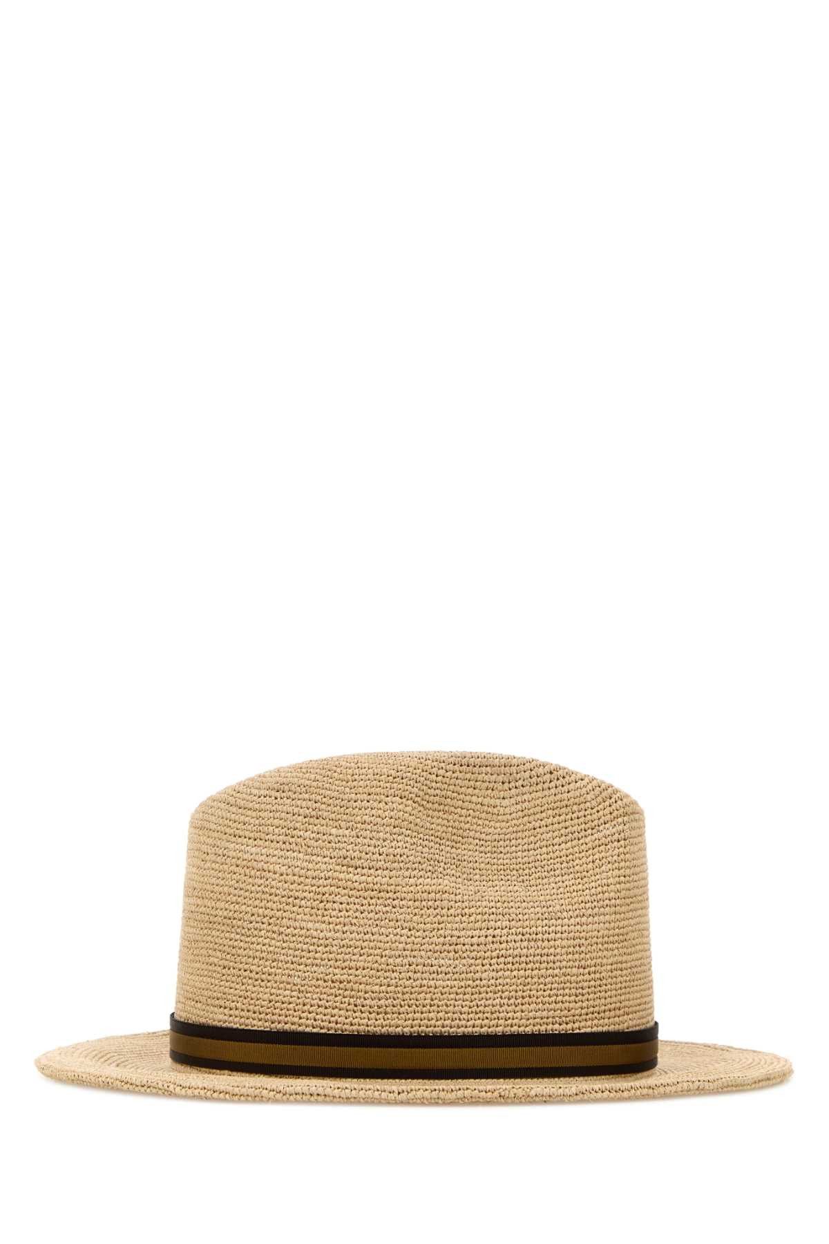 Borsalino Straw Argentina Hat Size ONE SIZE - 2 Thumbnail