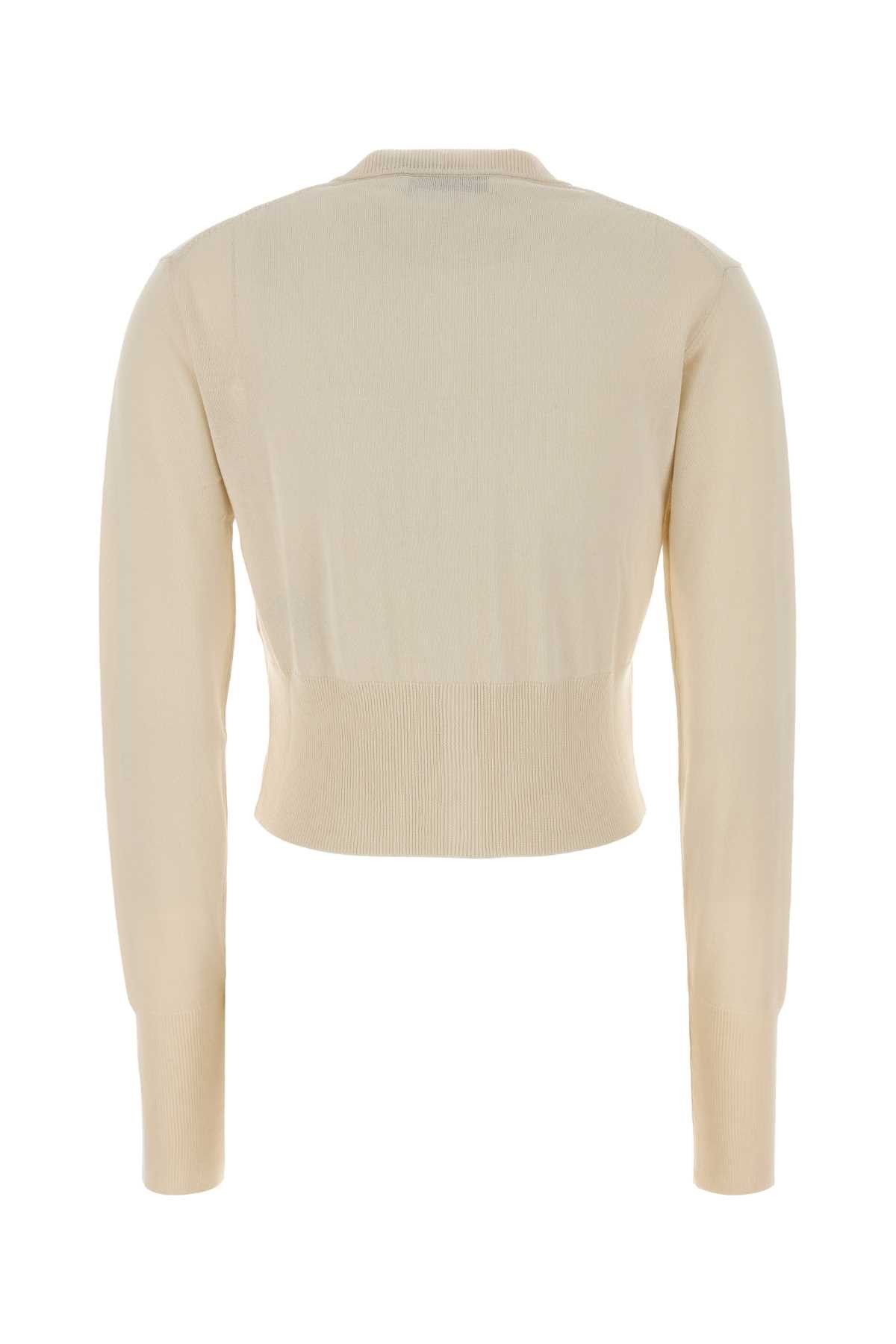Vivienne Westwood Ivory Cotton Bea Cardigan Size M / US 6-8 / IT 42-44 - 2 Thumbnail