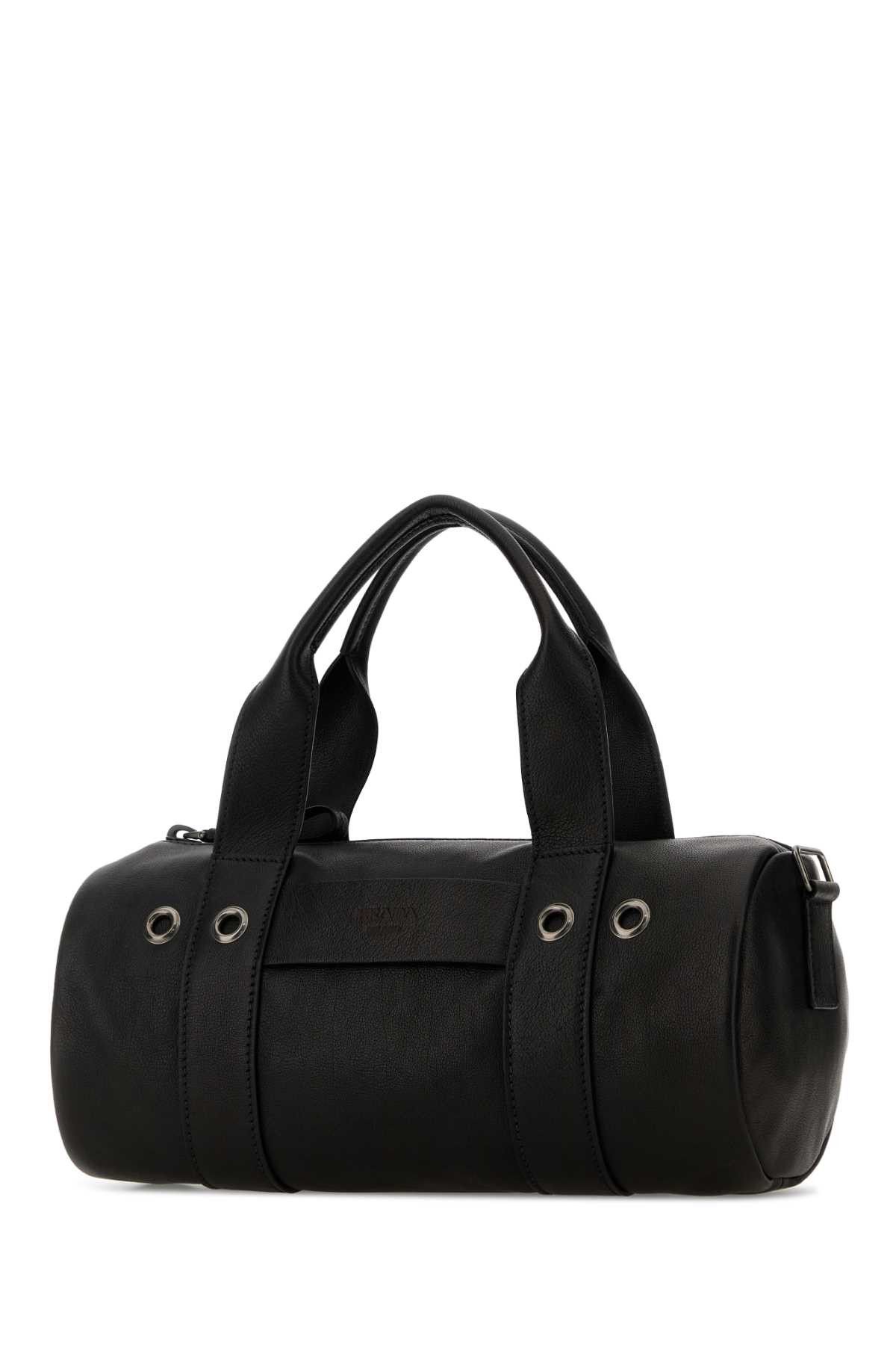 Prada Black Leather Prada Route Handbag Size ONE SIZE - 2 Thumbnail