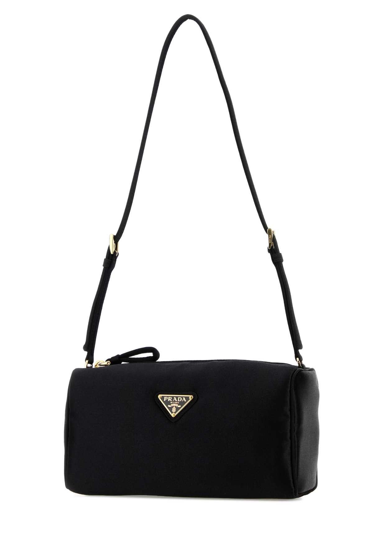 Prada Black Satin Mini Shoulder Bag Size ONE SIZE - 2 Thumbnail