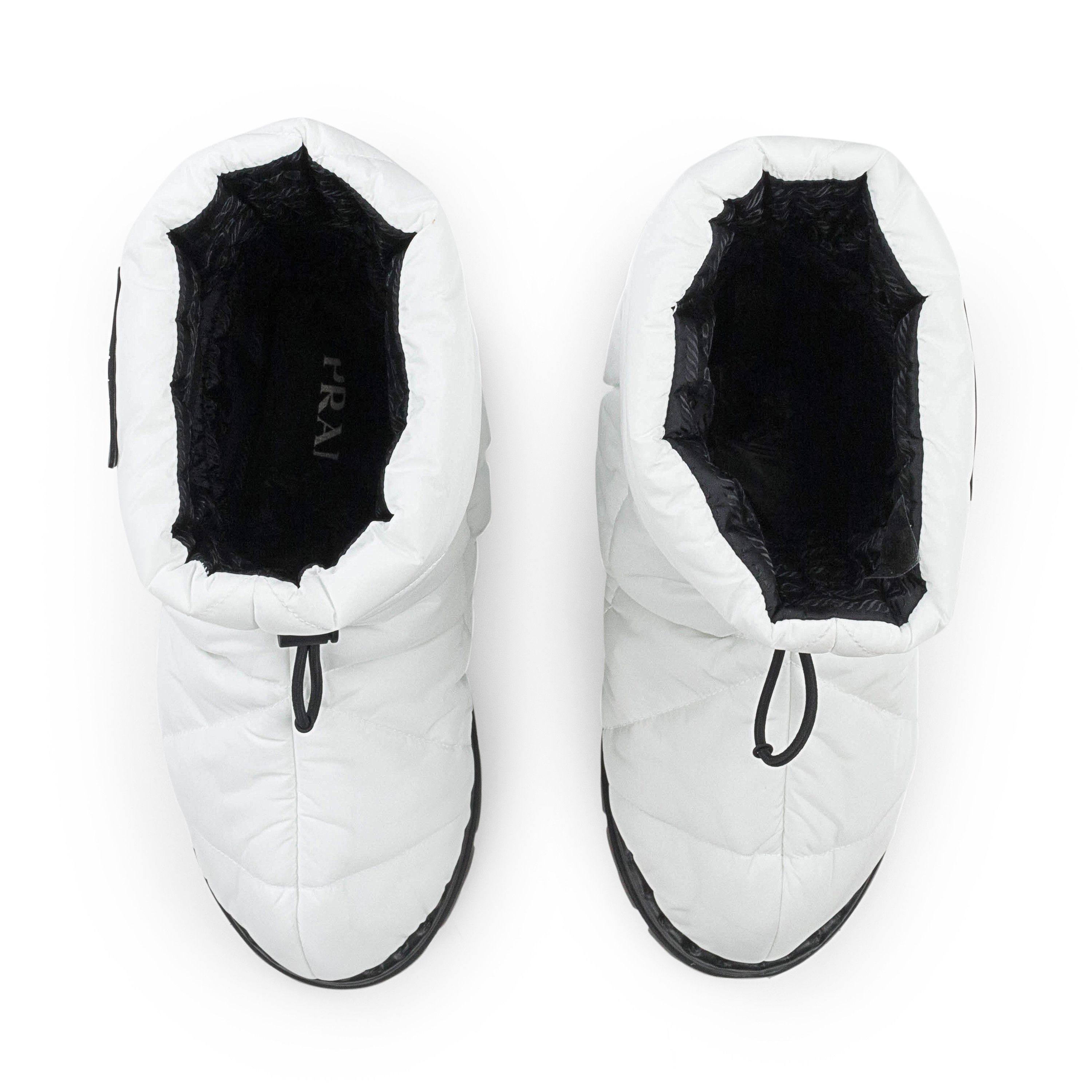Prada LOGO SNOW BOOTS WHITE WINTER BOOTS SIZE 38 Size US 5 / EU 37 - 4 Thumbnail