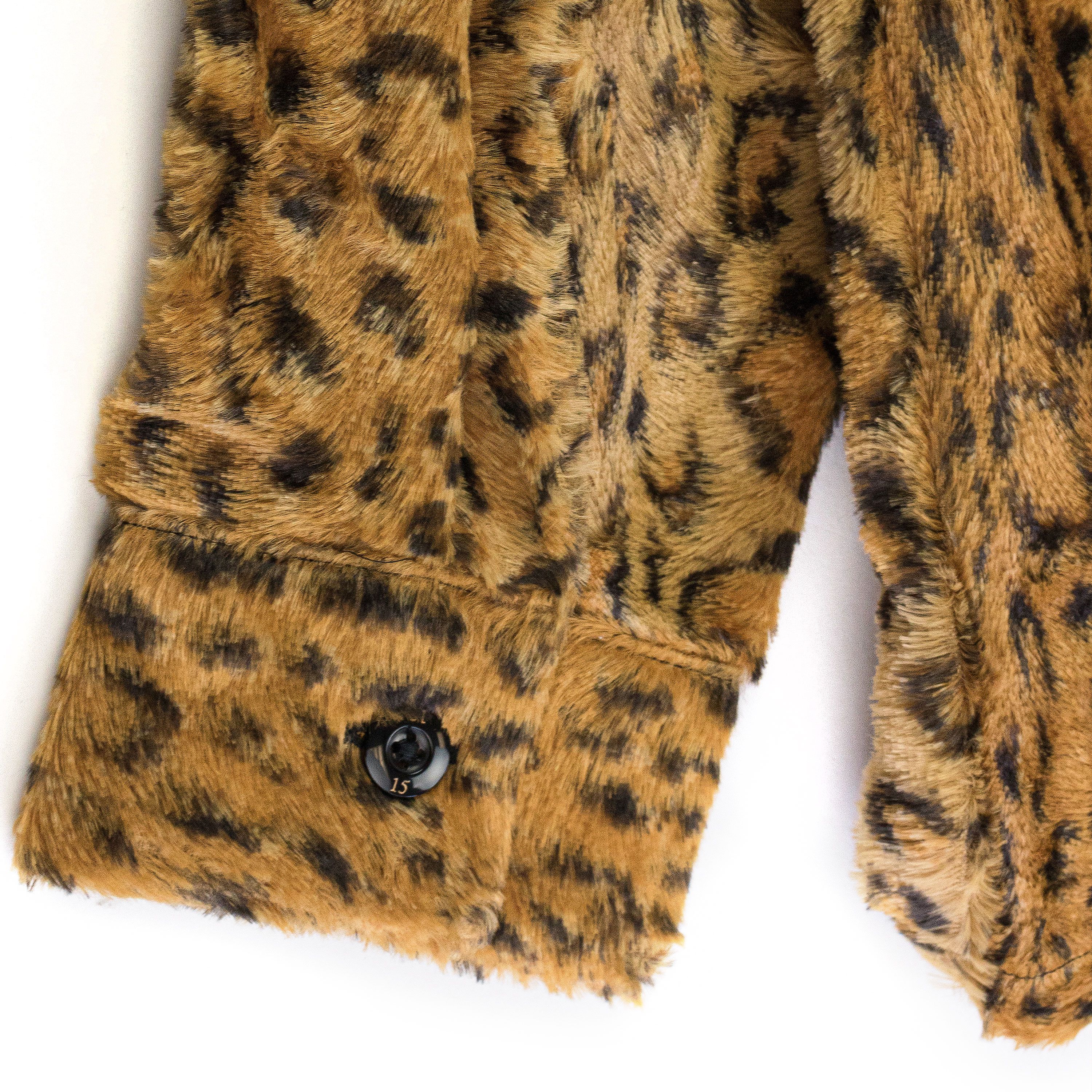 Neighborhood LEOPARD FUR LONG SLEEVE SHIRT SIZE L Size US L / EU 52-54 / 3 - 6 Thumbnail