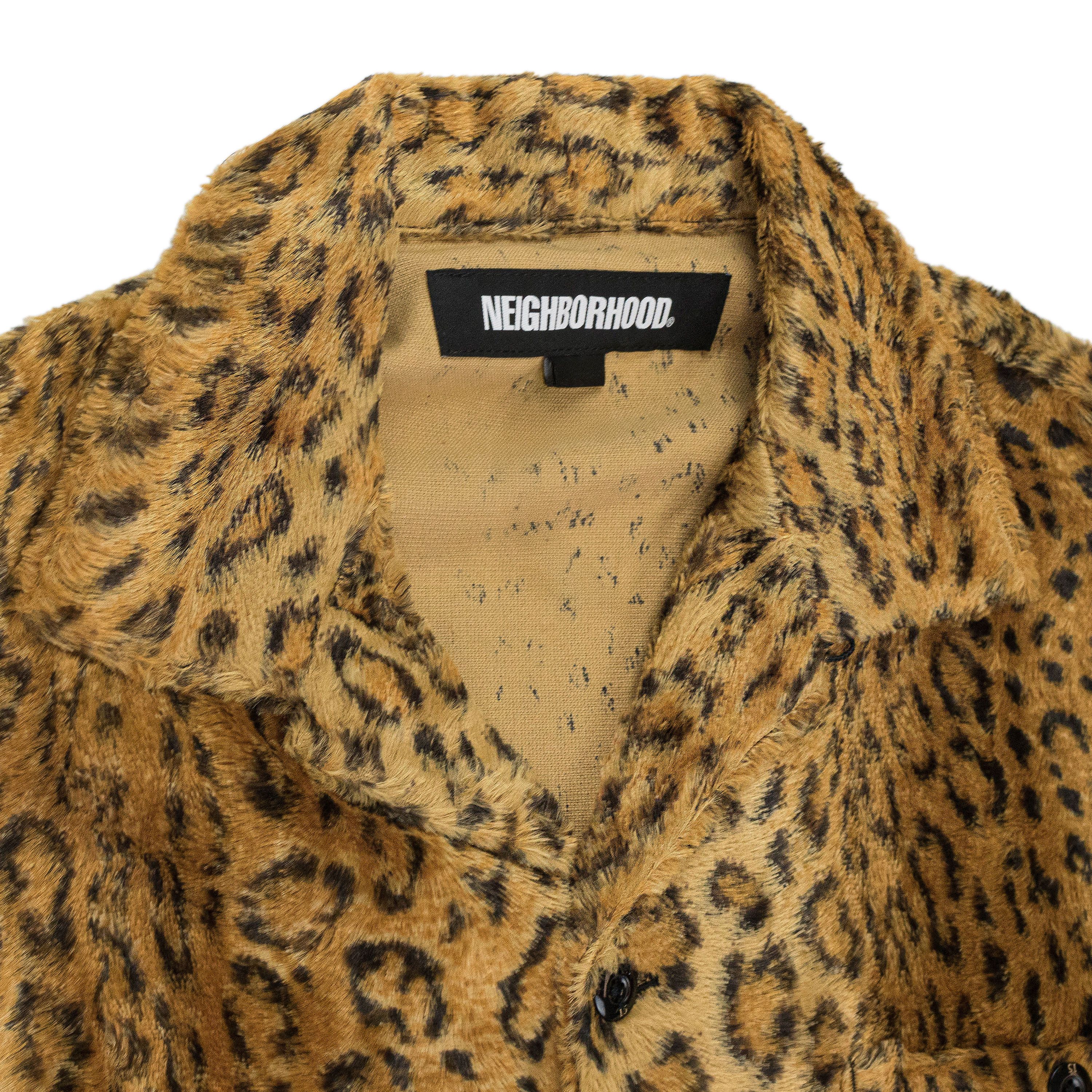 Neighborhood LEOPARD FUR LONG SLEEVE SHIRT SIZE L Size US L / EU 52-54 / 3 - 3 Thumbnail