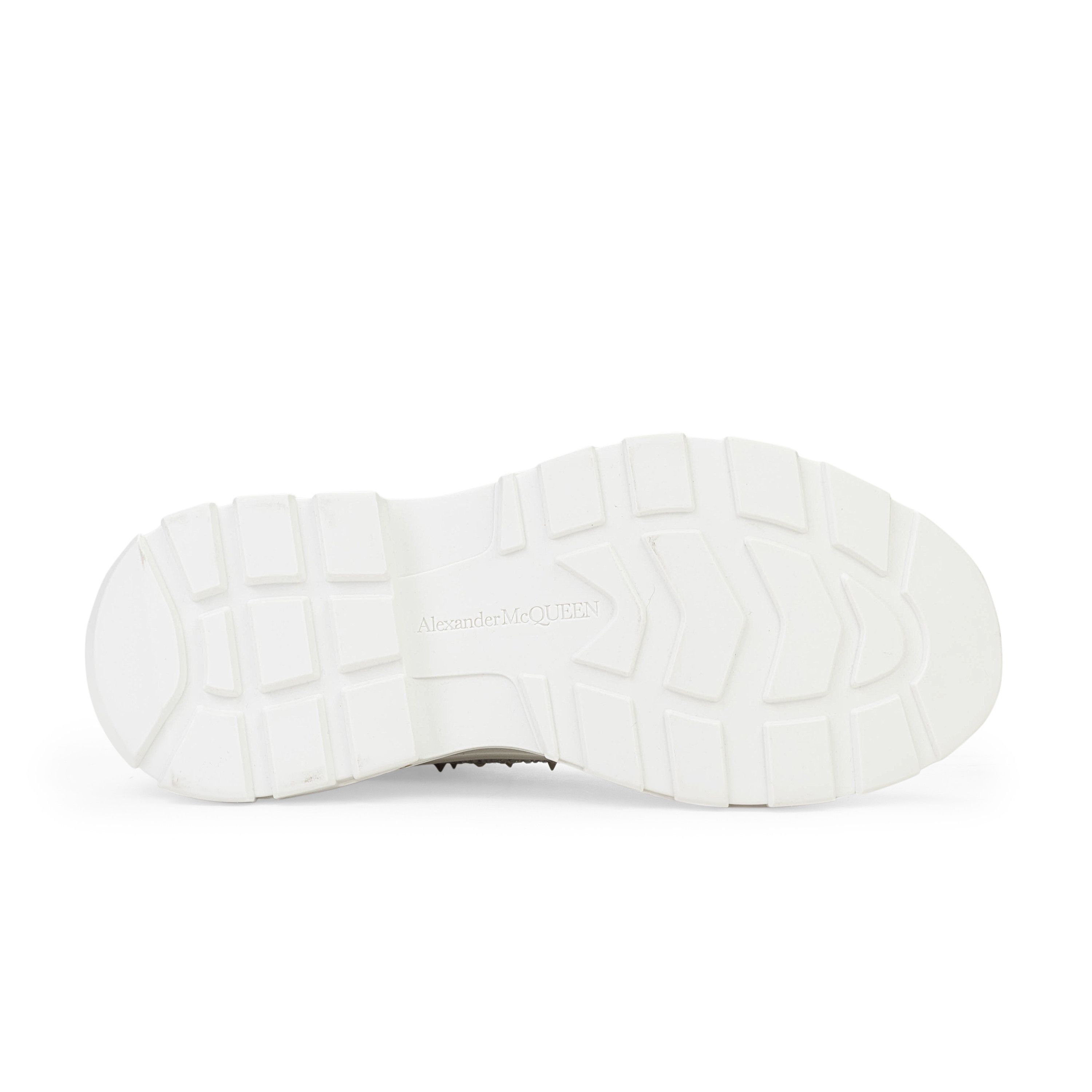 Alexander McQueen Alexander McQueen SOFT SUEDE WHITE SILVER BOOTS SIZE 43 Size US 10 / EU 43 - 3 Thumbnail