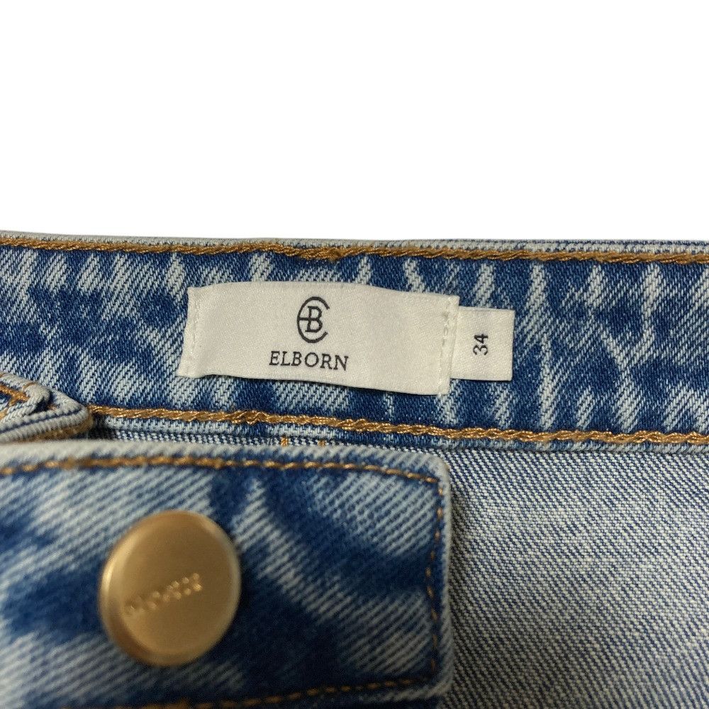 Other Other ELBORN Denim Straight Pants Textile Jeans ELFW-DN005-01 DUTY FREE for USA Size ONE SIZE - 4 Thumbnail