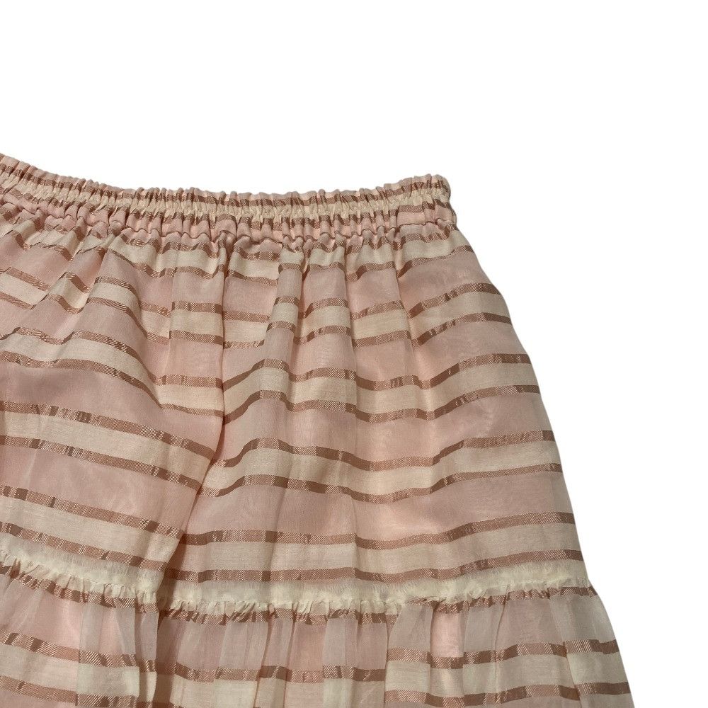 Other Other OBLI Sheer Long Flared Skirt Textile Skirts DUTY FREE for USA Size ONE SIZE - 3 Thumbnail