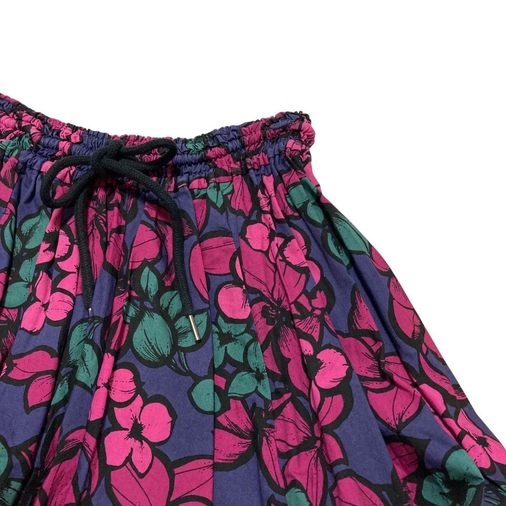 Other Other OBLI Flower Print Long Skirt Textile Skirts DUTY FREE for USA Size ONE SIZE - 3 Thumbnail