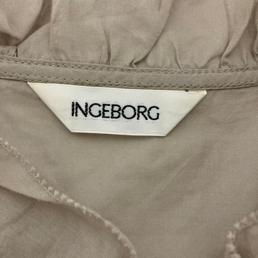 Other Other INGEBORG Cotton Tuck Blouse Textile Tops A2233FB352 DUTY FREE for USA Size ONE SIZE - 4 Thumbnail