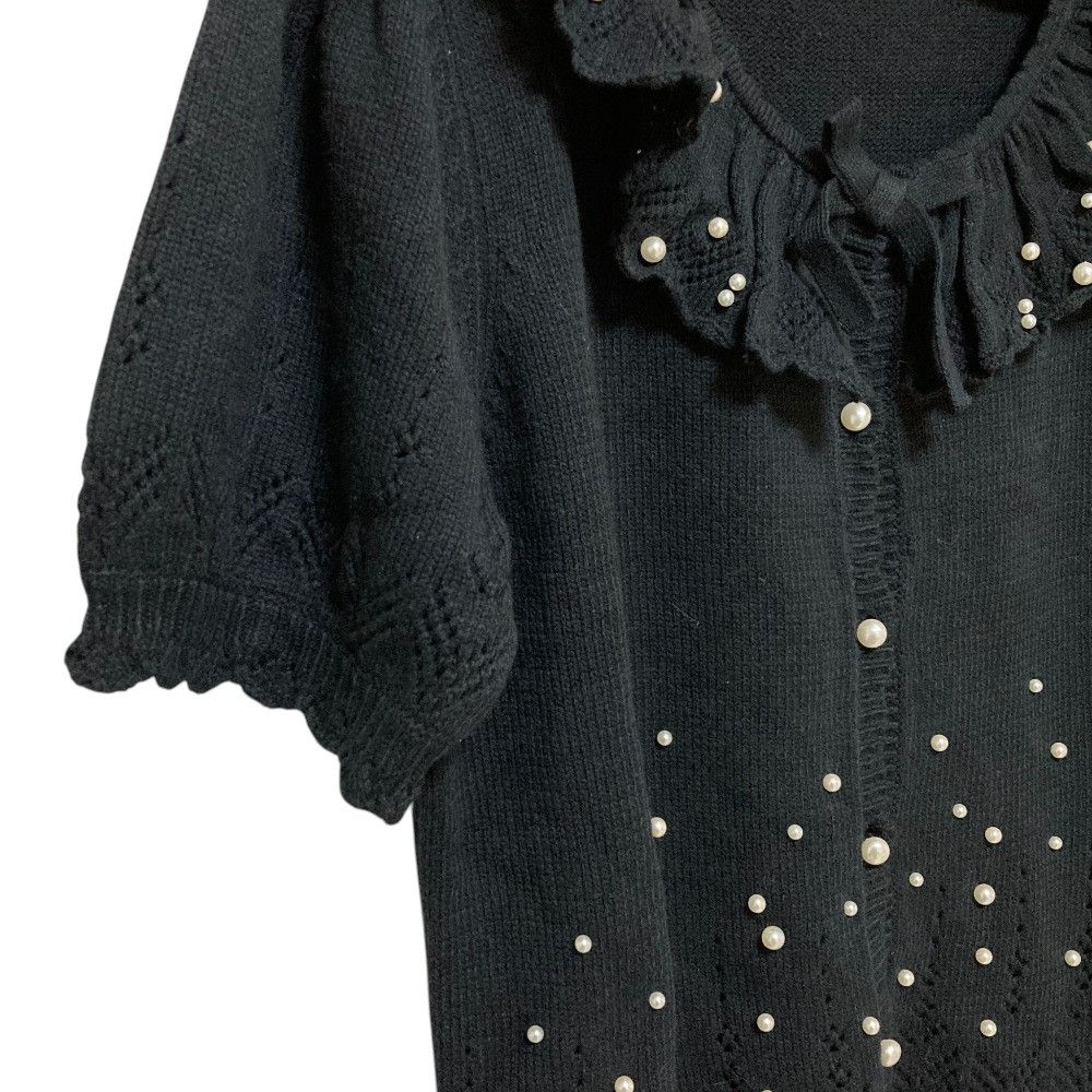 Other Other PINK HOUSE Lace Knit Cardigan Textile Tops A2141KCD518 DUTY FREE for USA Size ONE SIZE - 2 Thumbnail